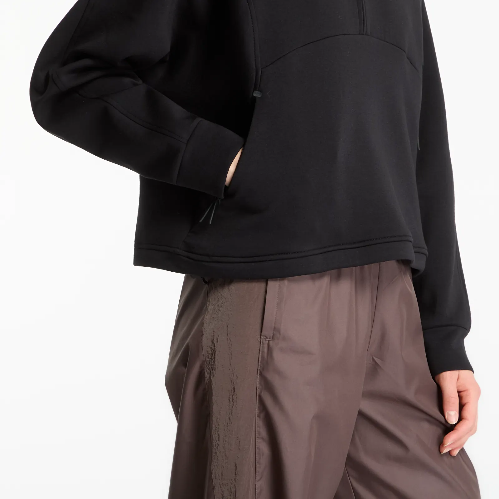 Hoodies en truien Under Armour Unstoppable Fleece HZ Ultimate Black/ Ultimate Black