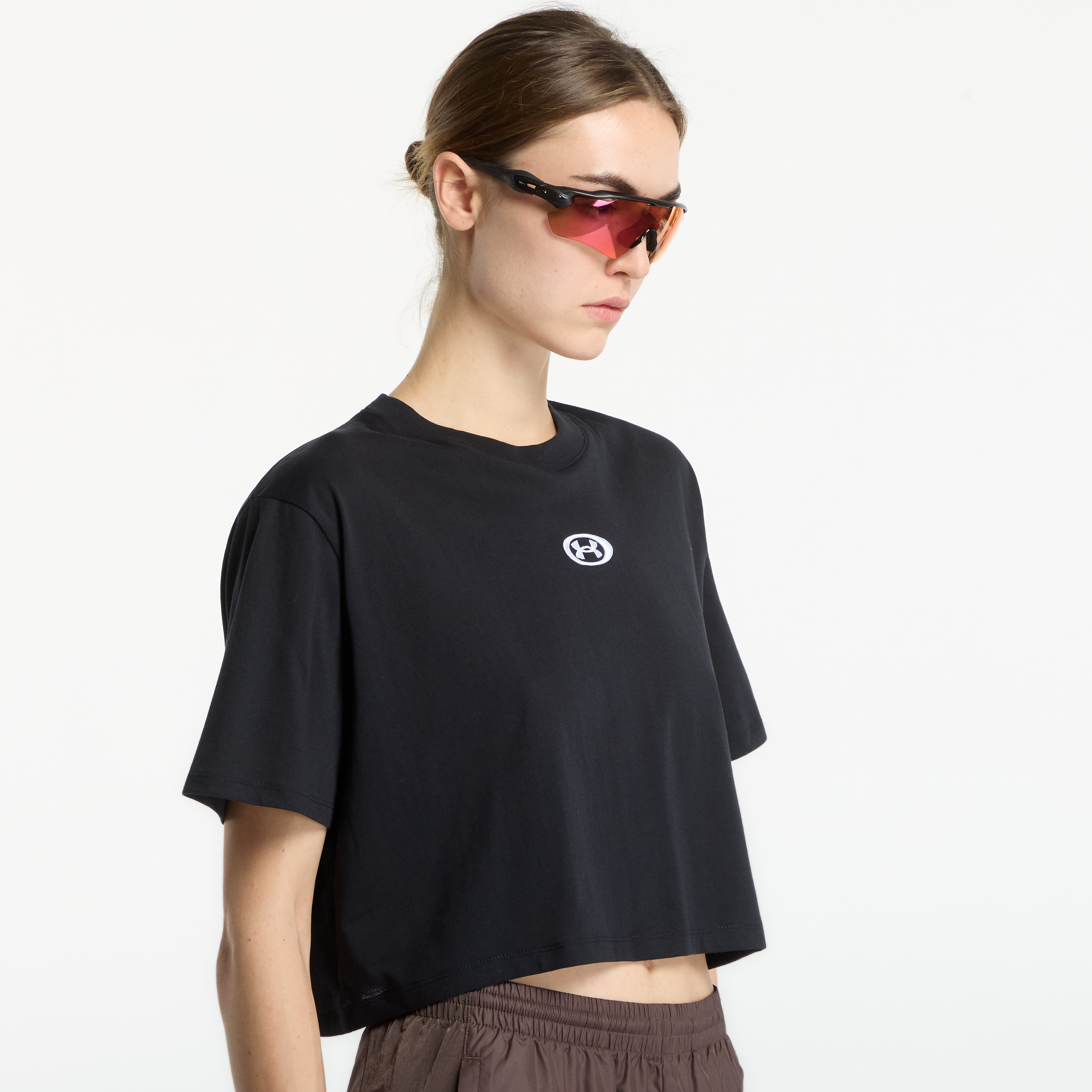 T shirt Under Armour W Center LT SS - vue 2