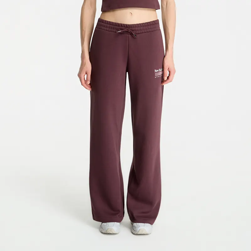 Потници New Balance Trackside Fleece Pant Cherry Leather
