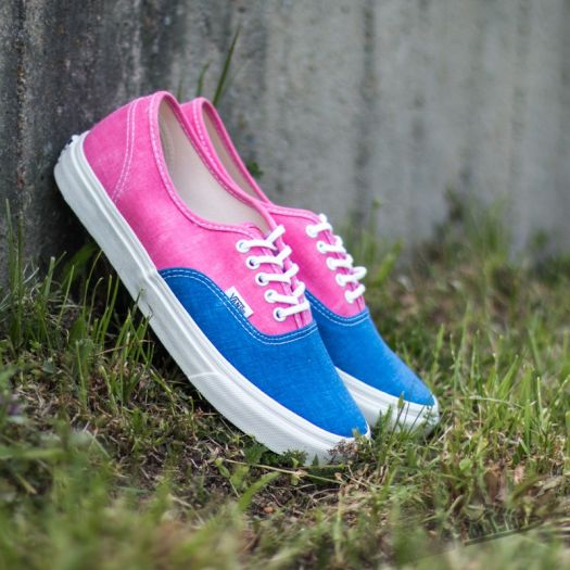 Vans Authentic Pink Purple Women's Shoes Vans Authentic Slim