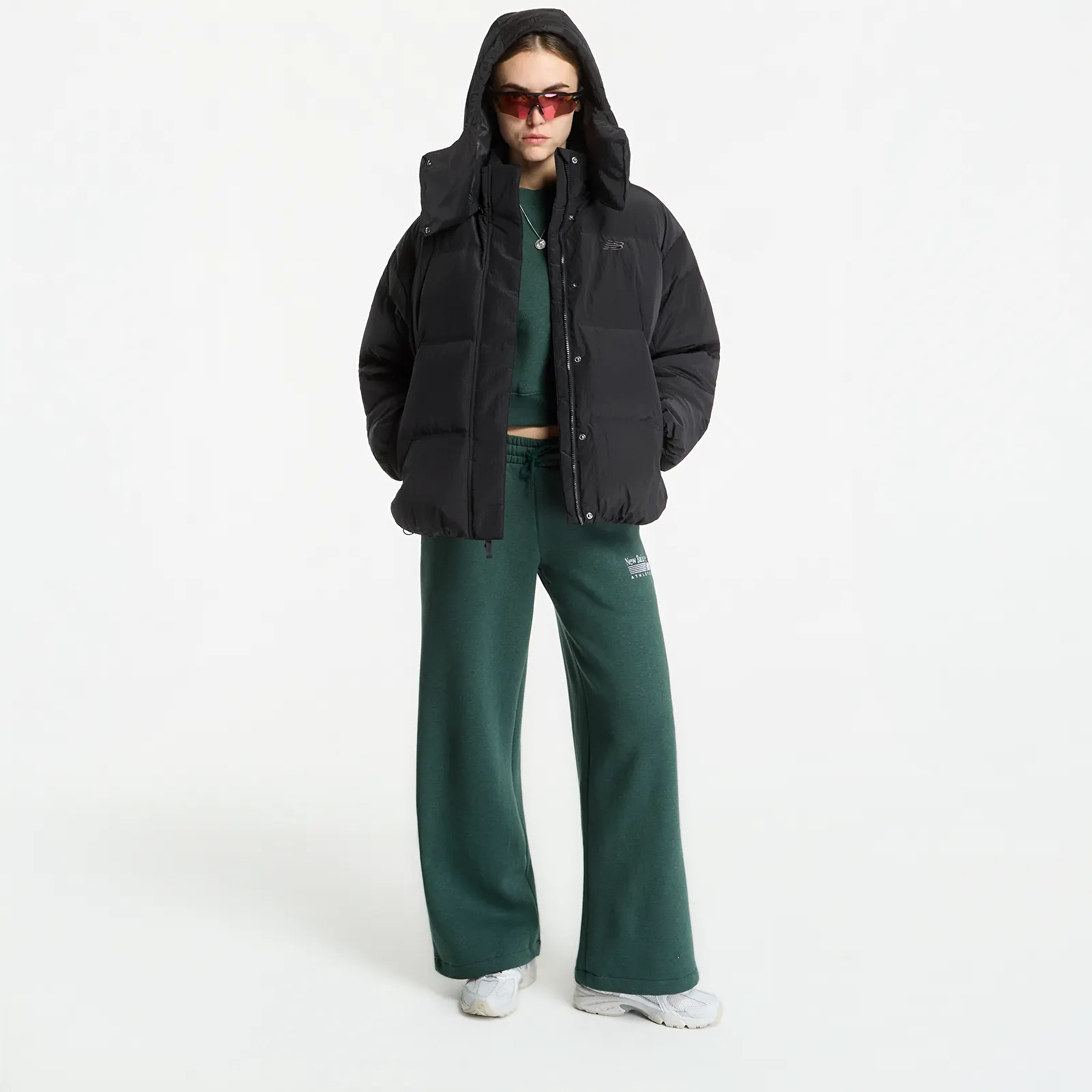 Puffer jackets New Balance Premium Puffer Jacket Black