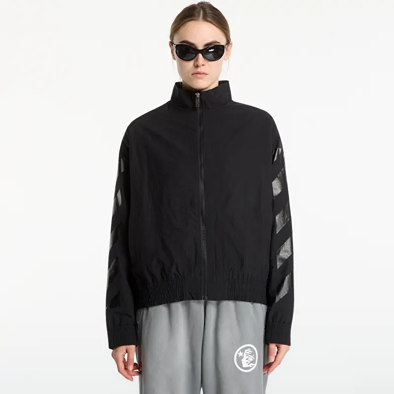 Ветровка Off-White Glossy Arrow Nylon Relax Tracktop UNISEX Black