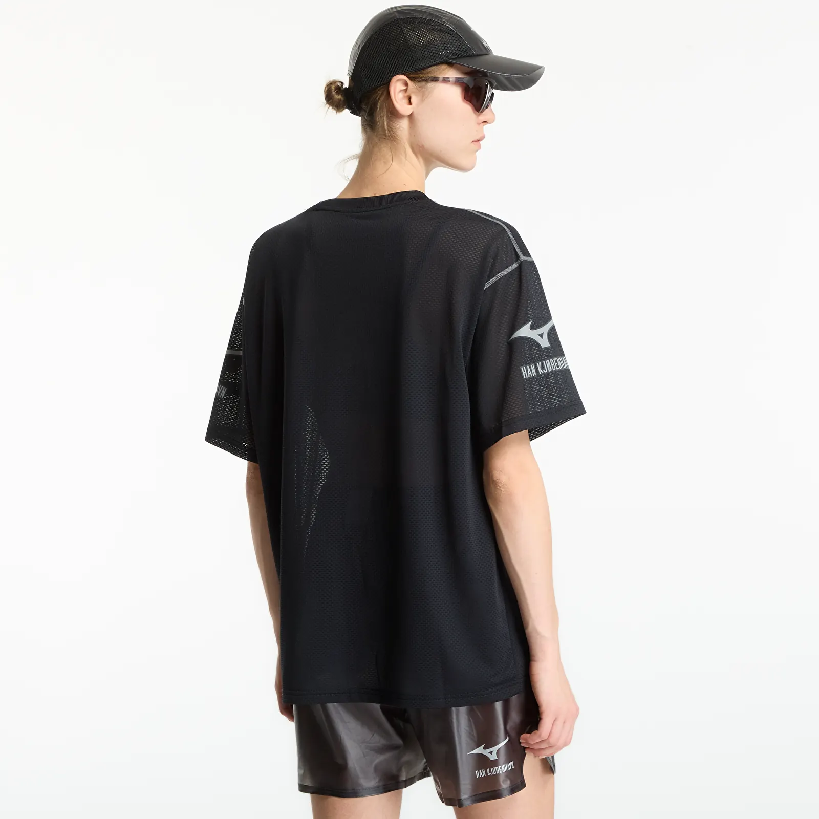 T-krekli Mizuno x Han Kjøbenhavn T-shirt Black