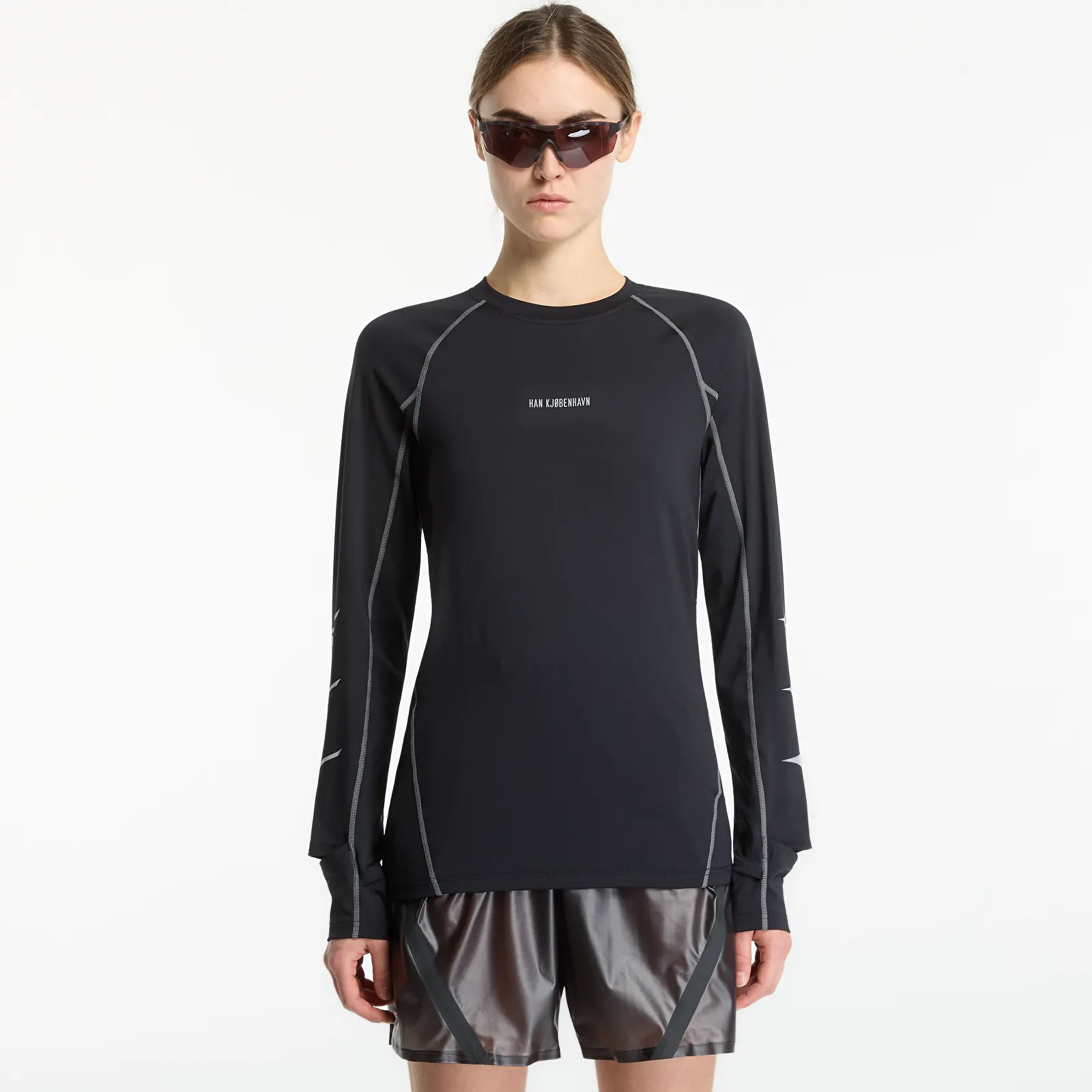 T-shirts Mizuno x Han Kjøbenhavn Long Sleeve Black