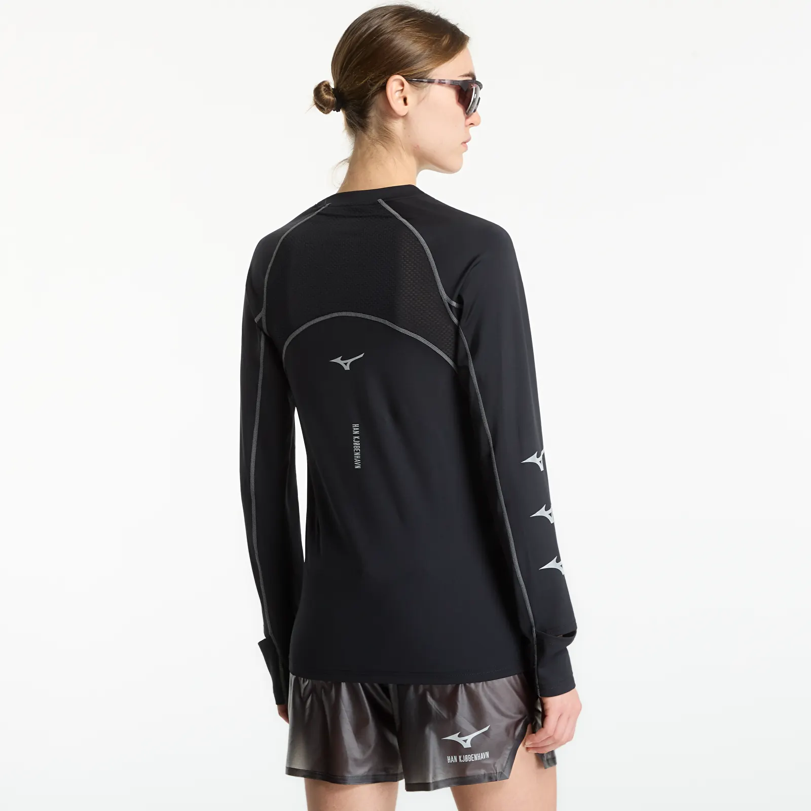 T-shirts Mizuno x Han Kjøbenhavn Long Sleeve Black