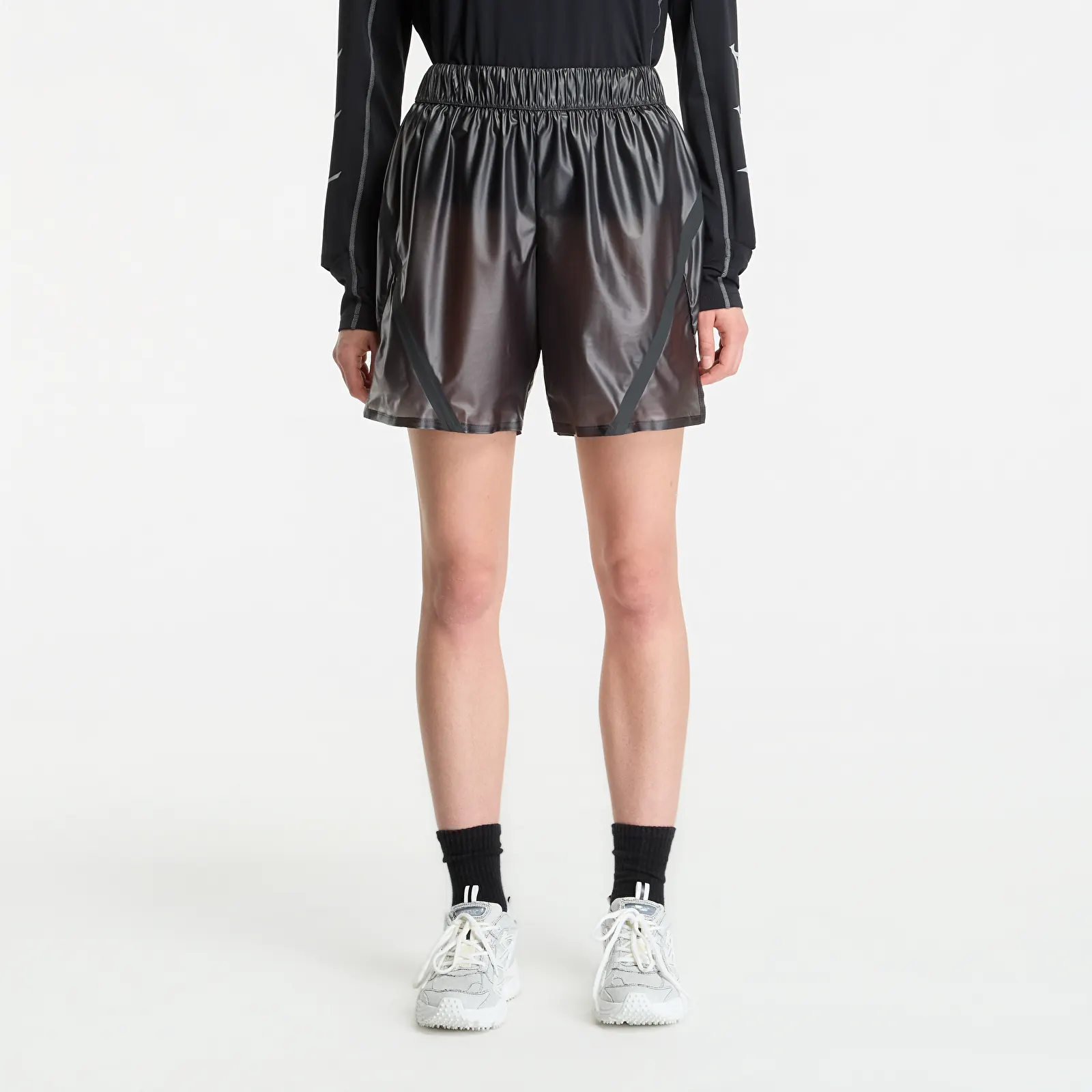 Къси панталони Mizuno x Han Kjøbenhavn Shorts Matt Black