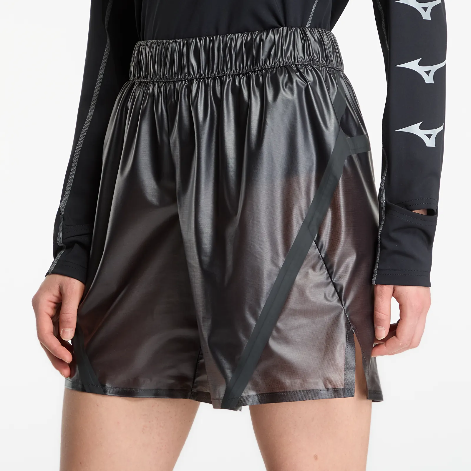 Къси панталони Mizuno x Han Kjøbenhavn Shorts Matt Black
