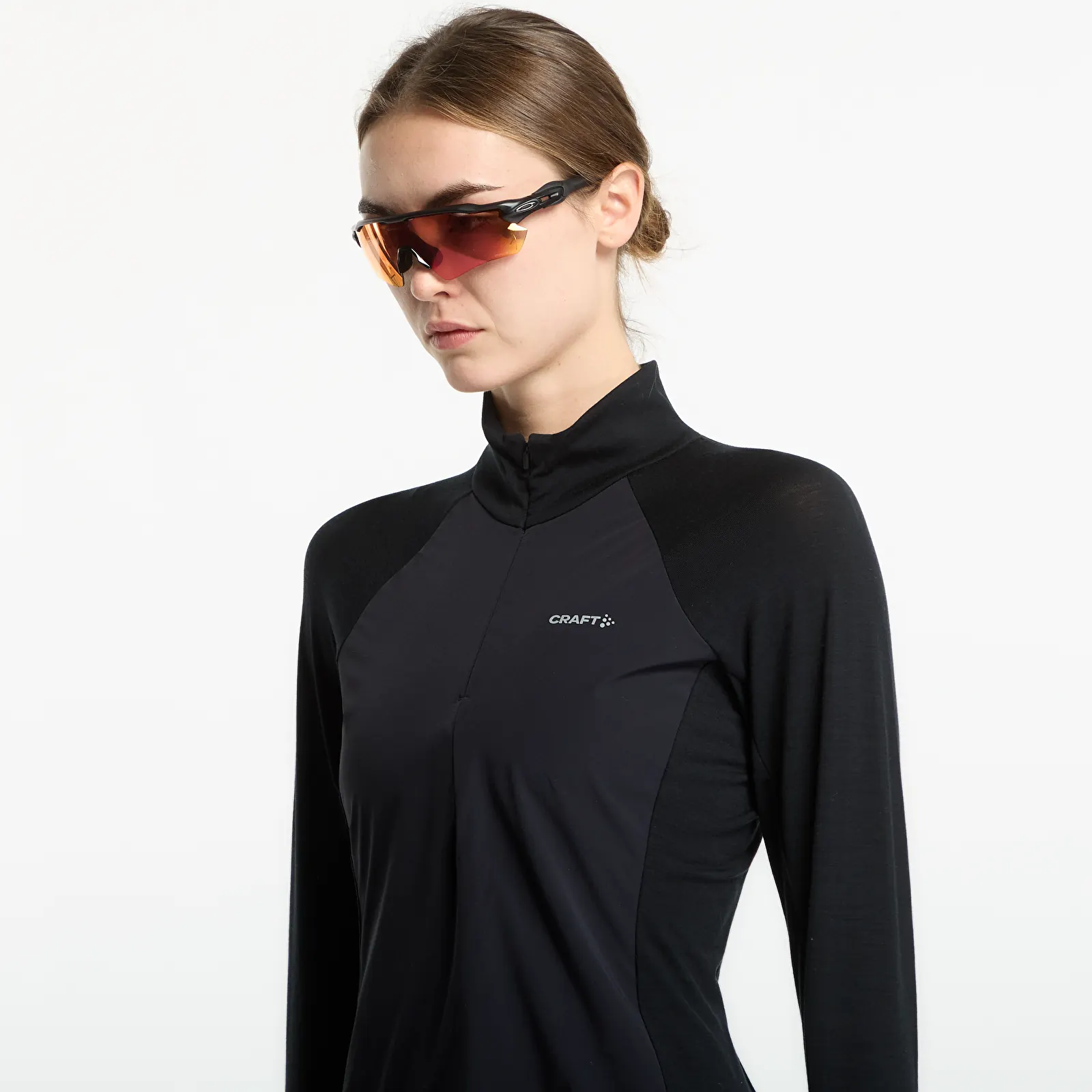 T-shirts Craft Wool Wind HZ LS Black