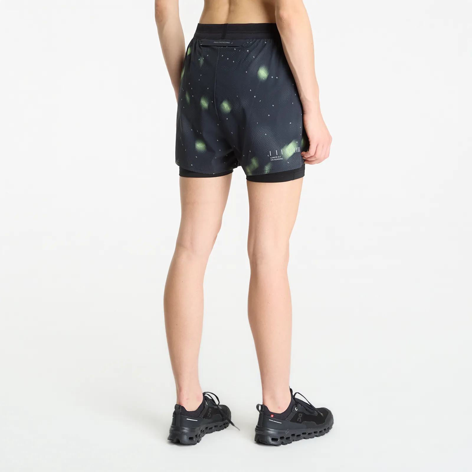 Korte broeken On Performance Shorts Lumos Black