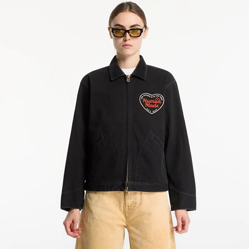 Jakna Human Made Zip-Up Work Jacket UNISEX Black