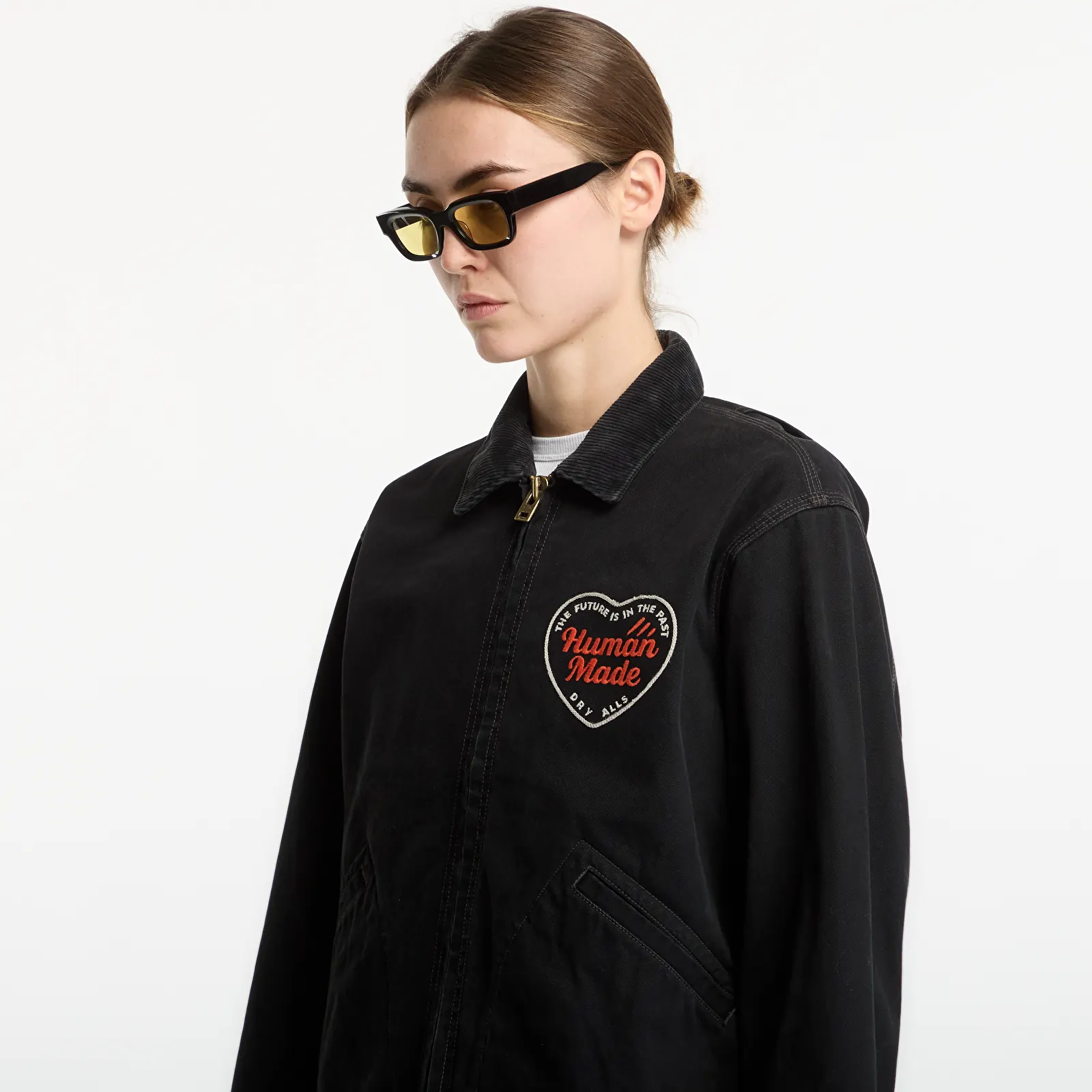 Vestes  Human Made Zip-Up Work Jacket UNISEX Black