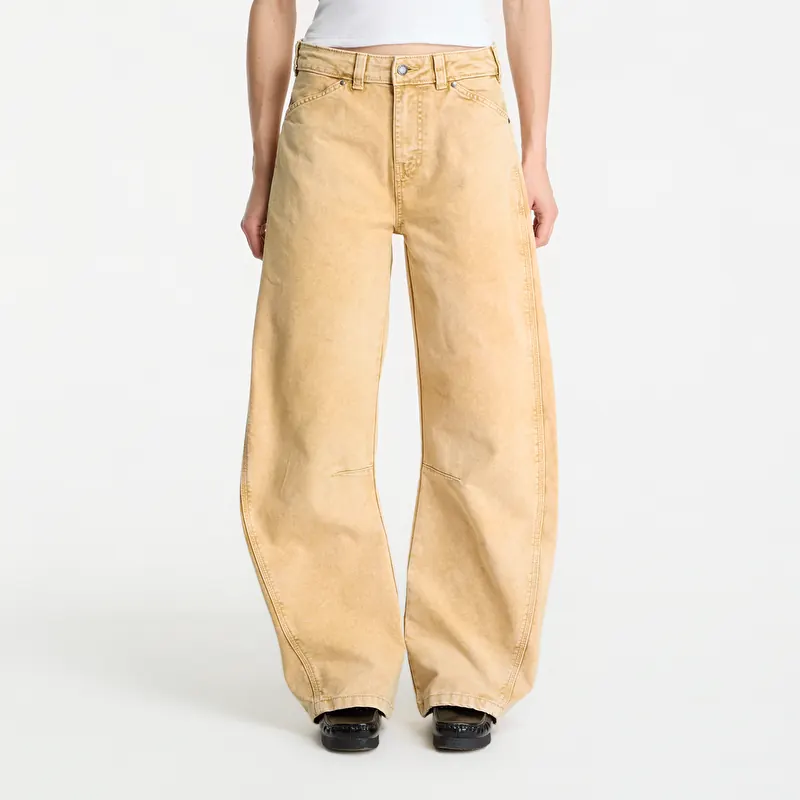 Dickies Imlay Low Waist Barrel Canvas Pant Beige