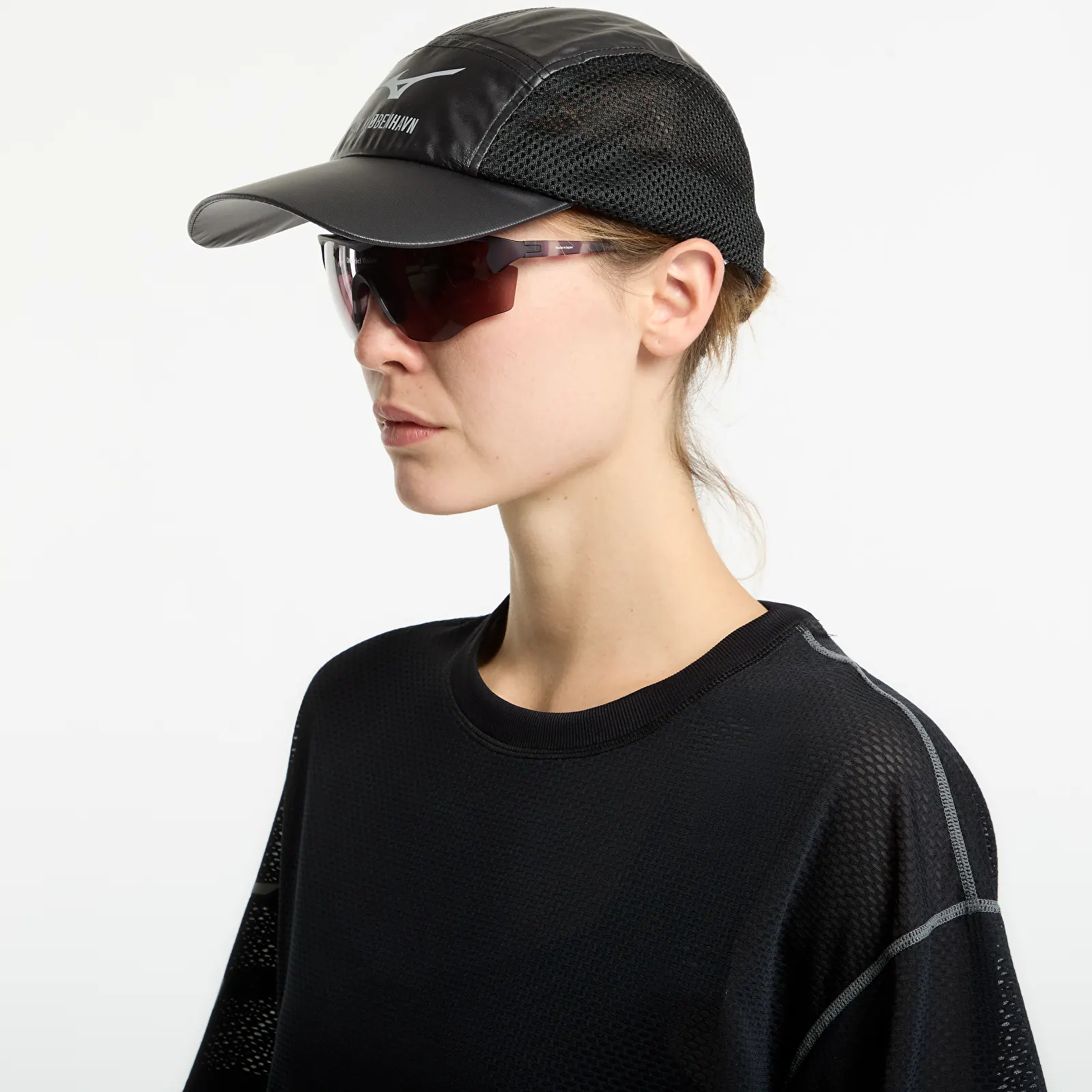 Czapki z daszkiem Mizuno x Han Kjøbenhavn Cap Matt Black