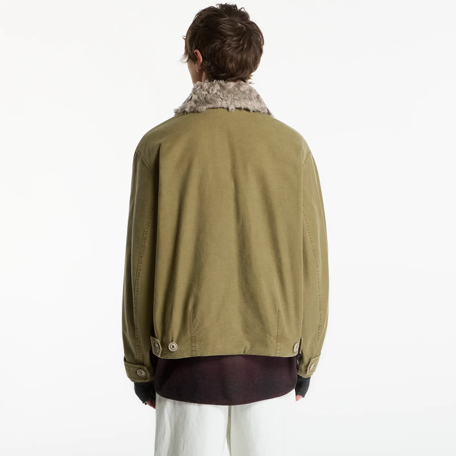 Parka Coats OUR LEGACY Aerial Jacket Pigment Khaki Knife Edge Twill