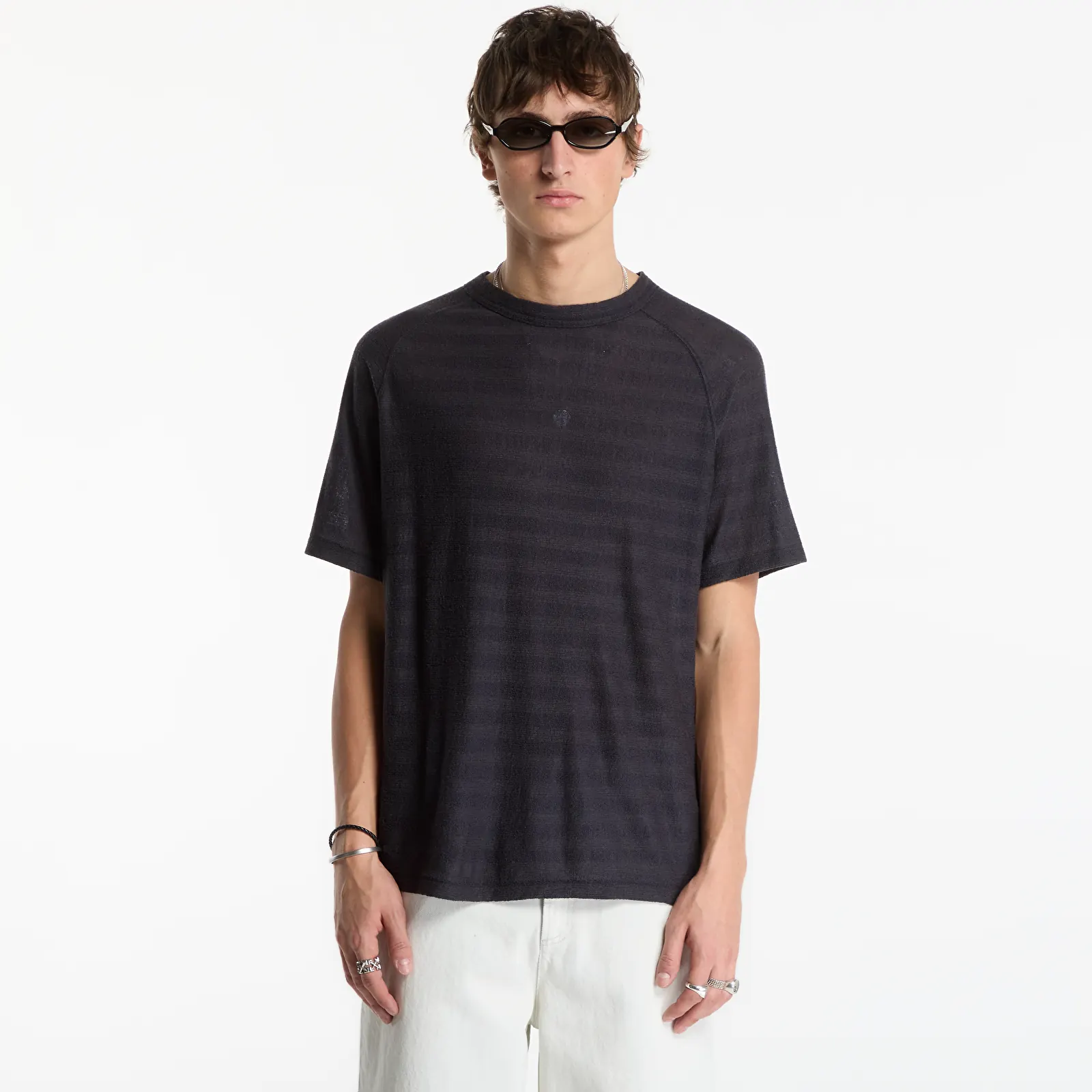 T-krekli OUR LEGACY Arcade T-Shirt Night Soil Veil Wool Stripe