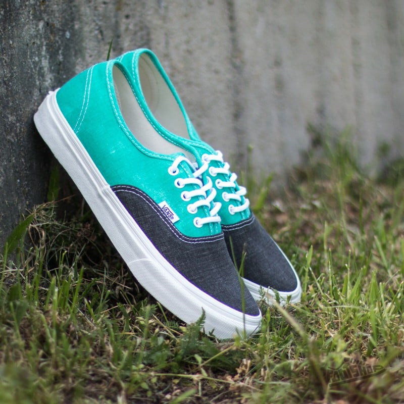 Vans authentic pool green clearance