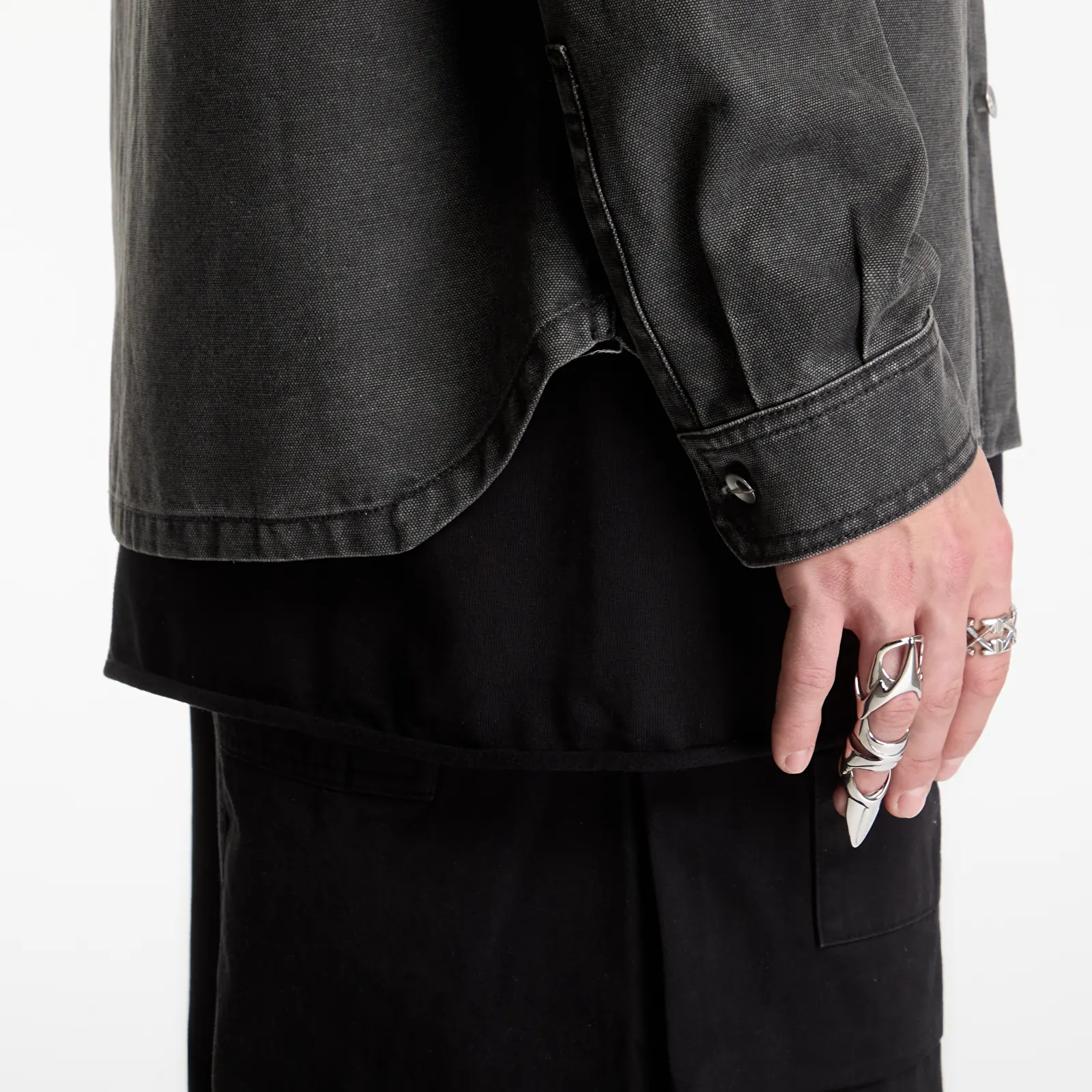 Skjorter Rick Owens DRKSHDW Outershirt Gravel