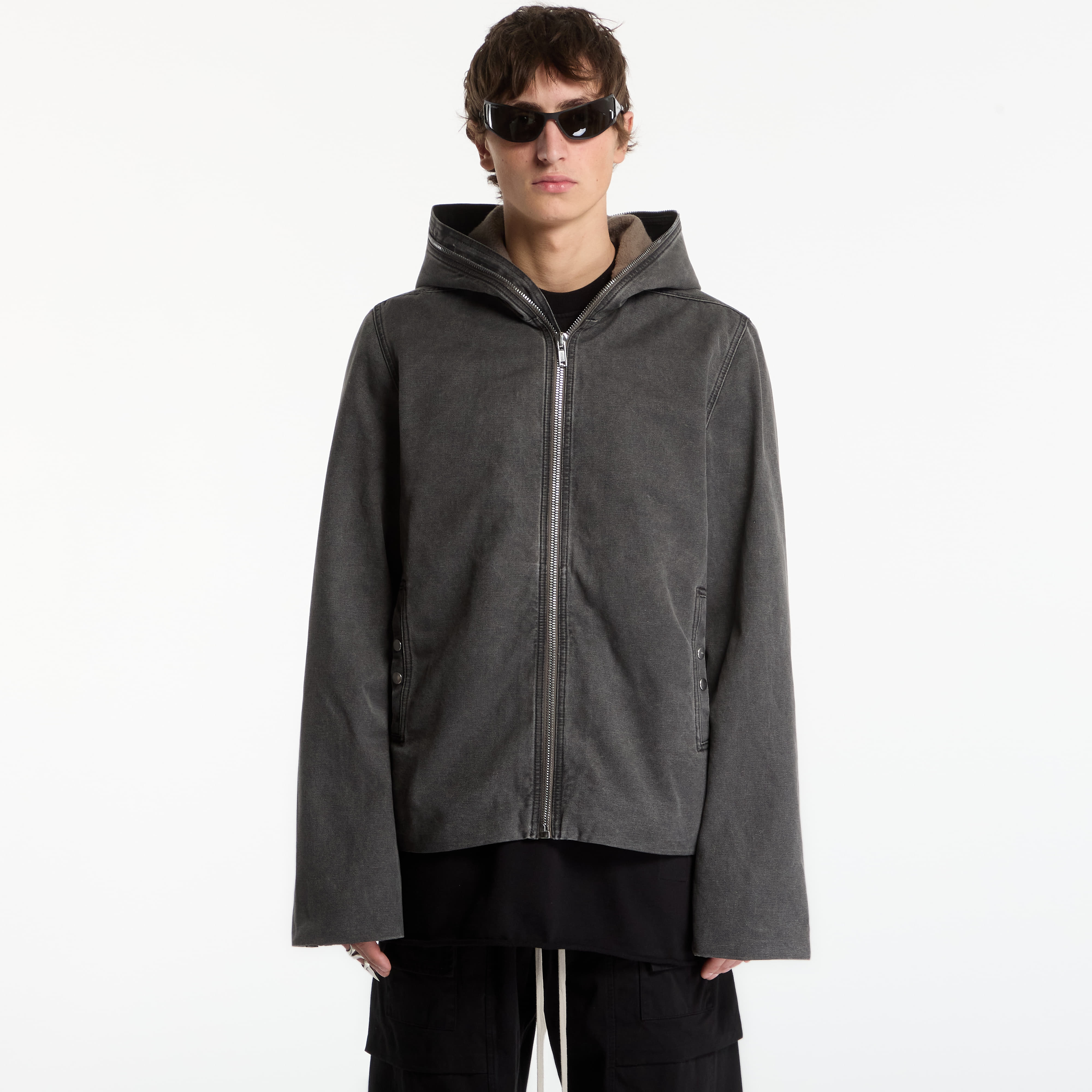 Яке Rick Owens DRKSHDW Gimp Zipfront Jacket Gravel L
