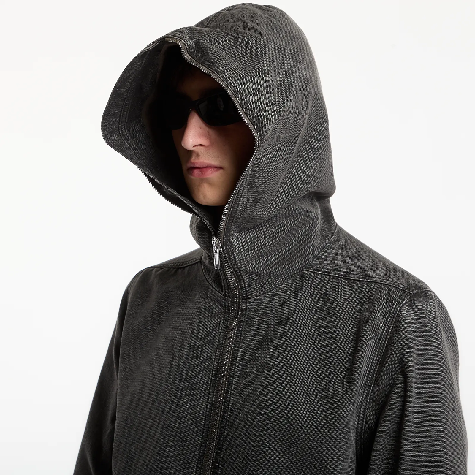 Jackets Rick Owens DRKSHDW Gimp Zipfront Jacket Gravel