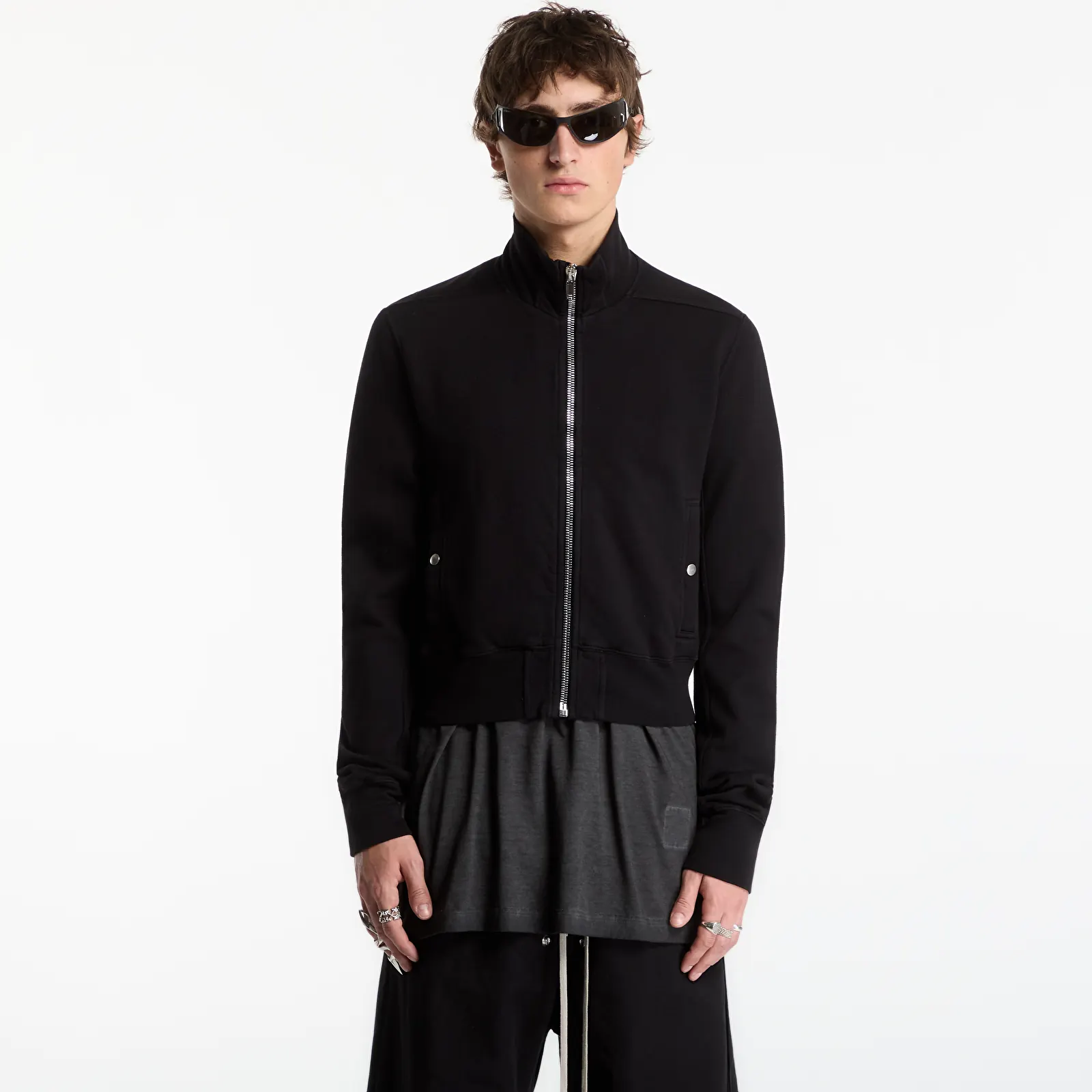 Jassen Rick Owens DRKSHDW Rev Track Jacket Black
