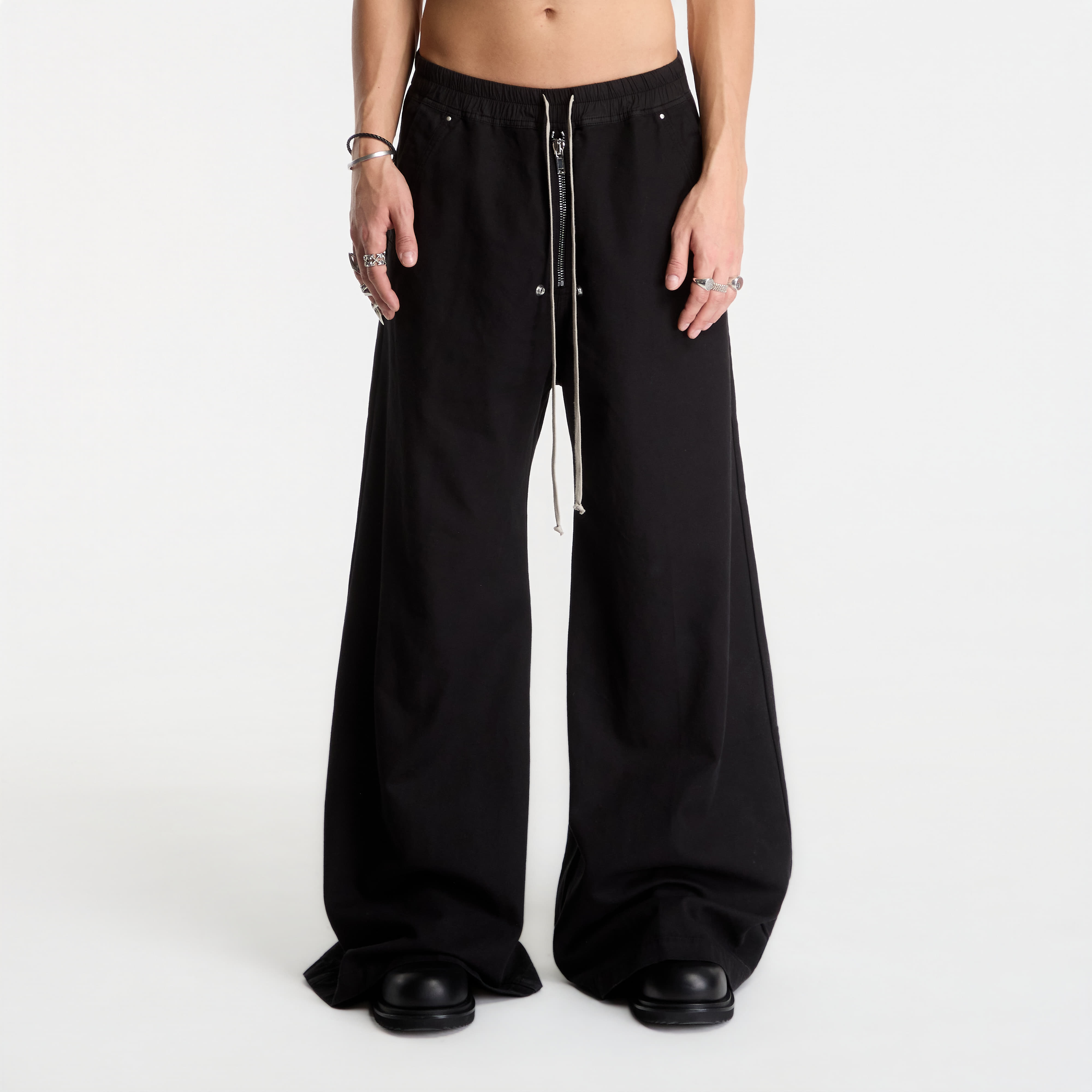 Панталони Rick Owens DRKSHDW Geth Belas Pants Black L