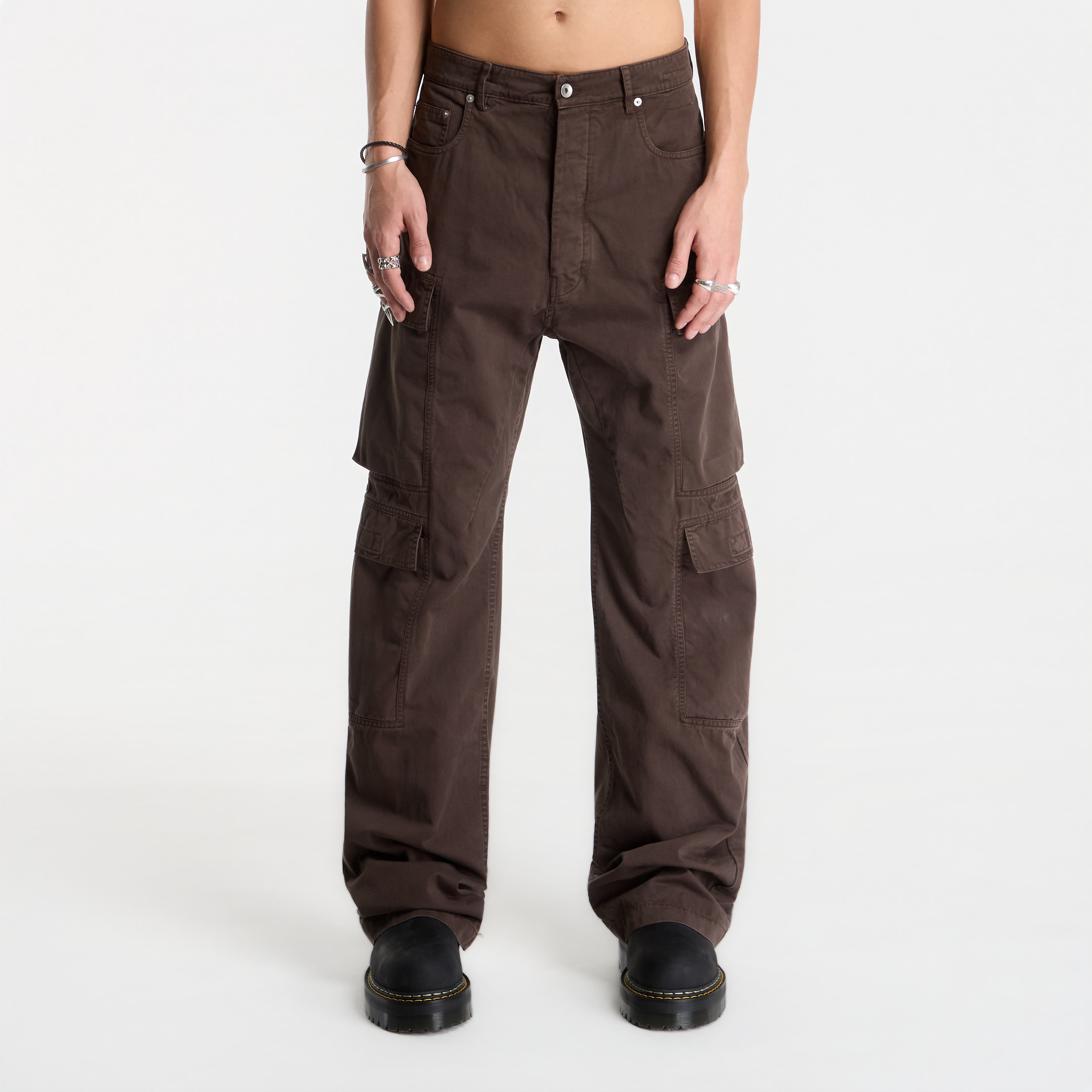 Дънки Rick Owens DRKSHDW Double Cargo Jeans Dark Dust 32