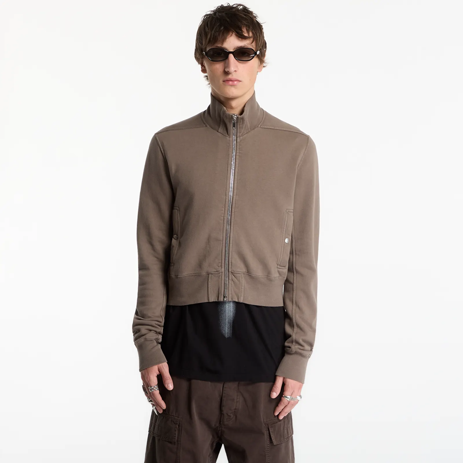 Hanorace Rick Owens DRKSHDW Rev Track Jacket Dust