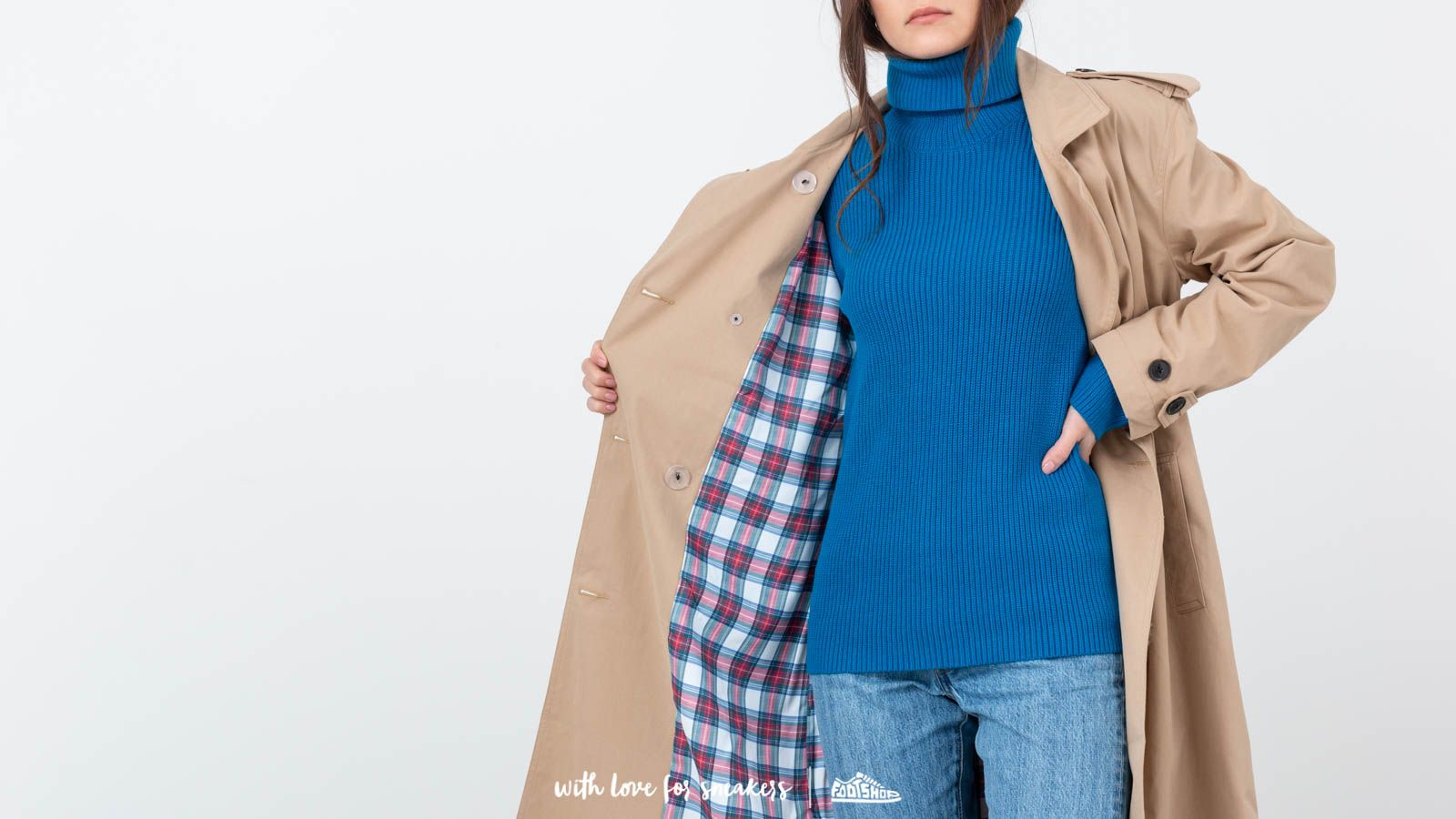 Coats Levi s RedTab Kate Trench Coat Khaki Footshop