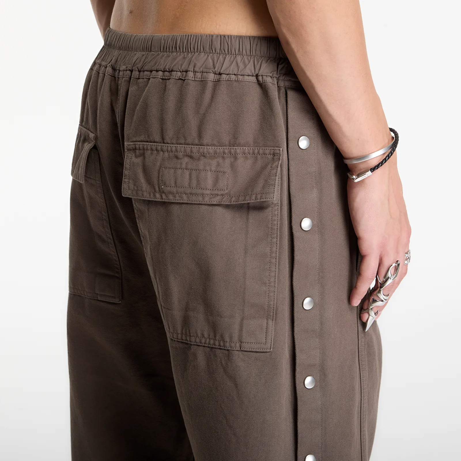 Hosen Rick Owens DRKSHDW Wide Pusher Pants Dust