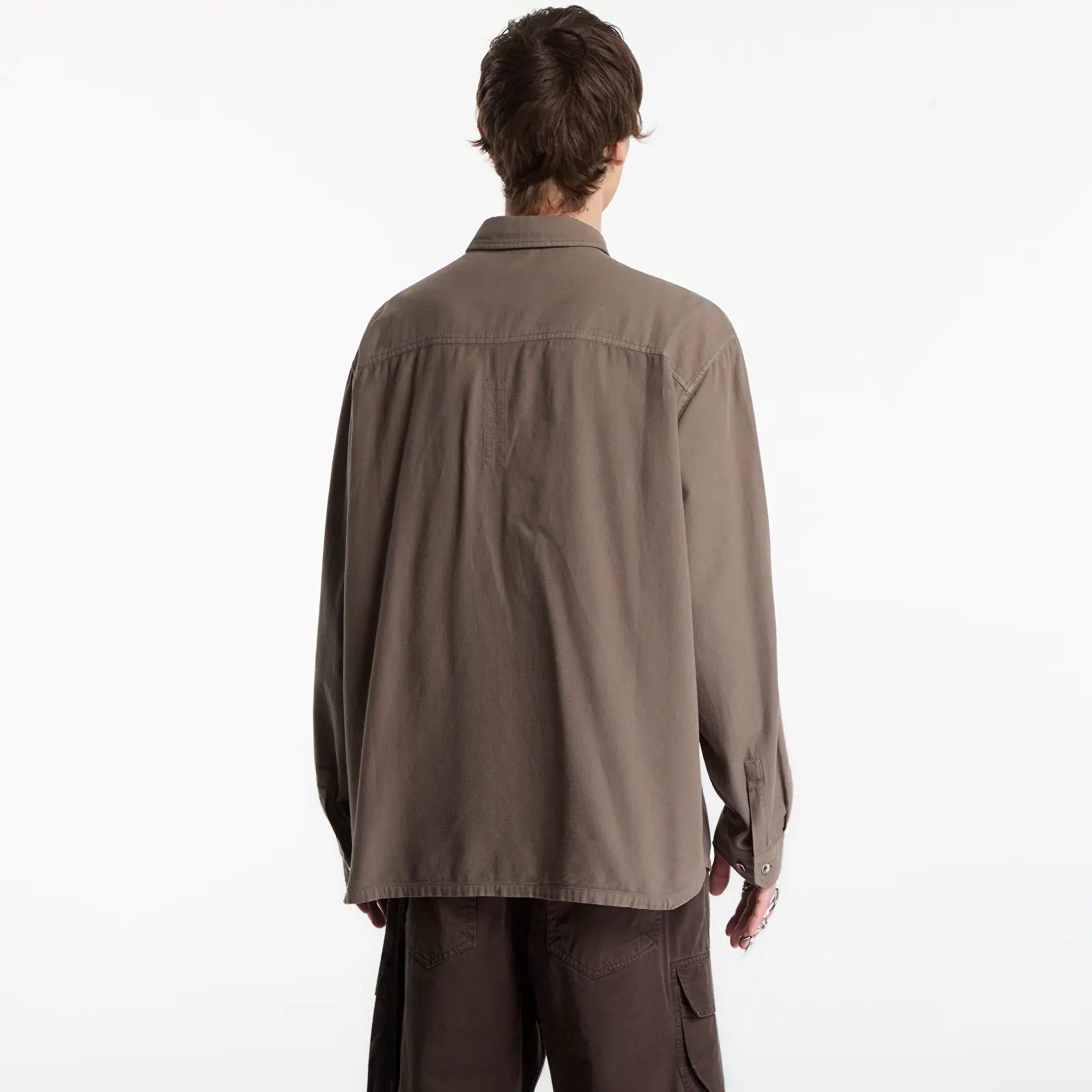 Pánske košele Rick Owens DRKSHDW Jumbo Outershirt Dust