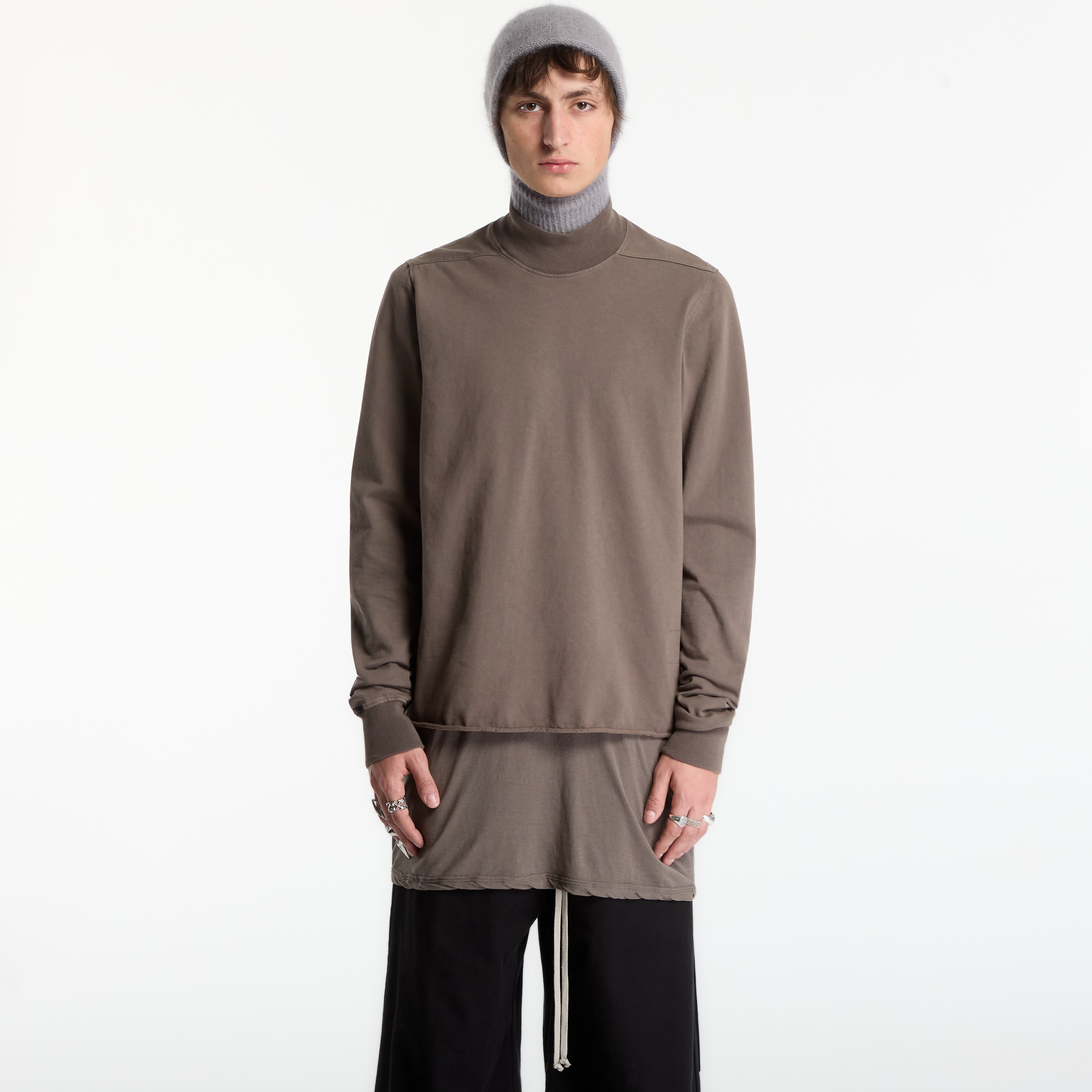 Суитшърт Rick Owens DRKSHDW Headon Double Sweater Dust S
