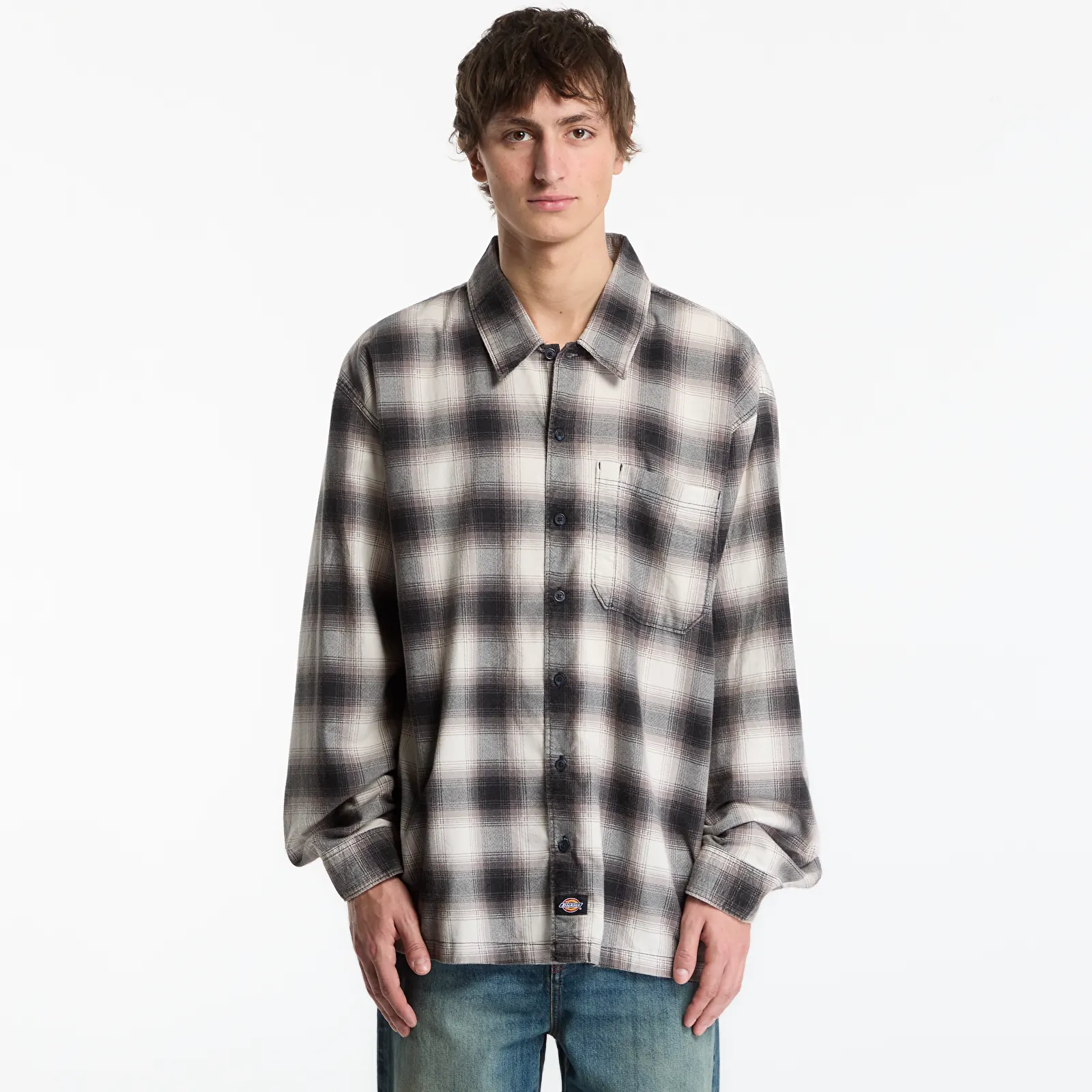 Сорочки Dickies Gulfport Flannel Shirt Black