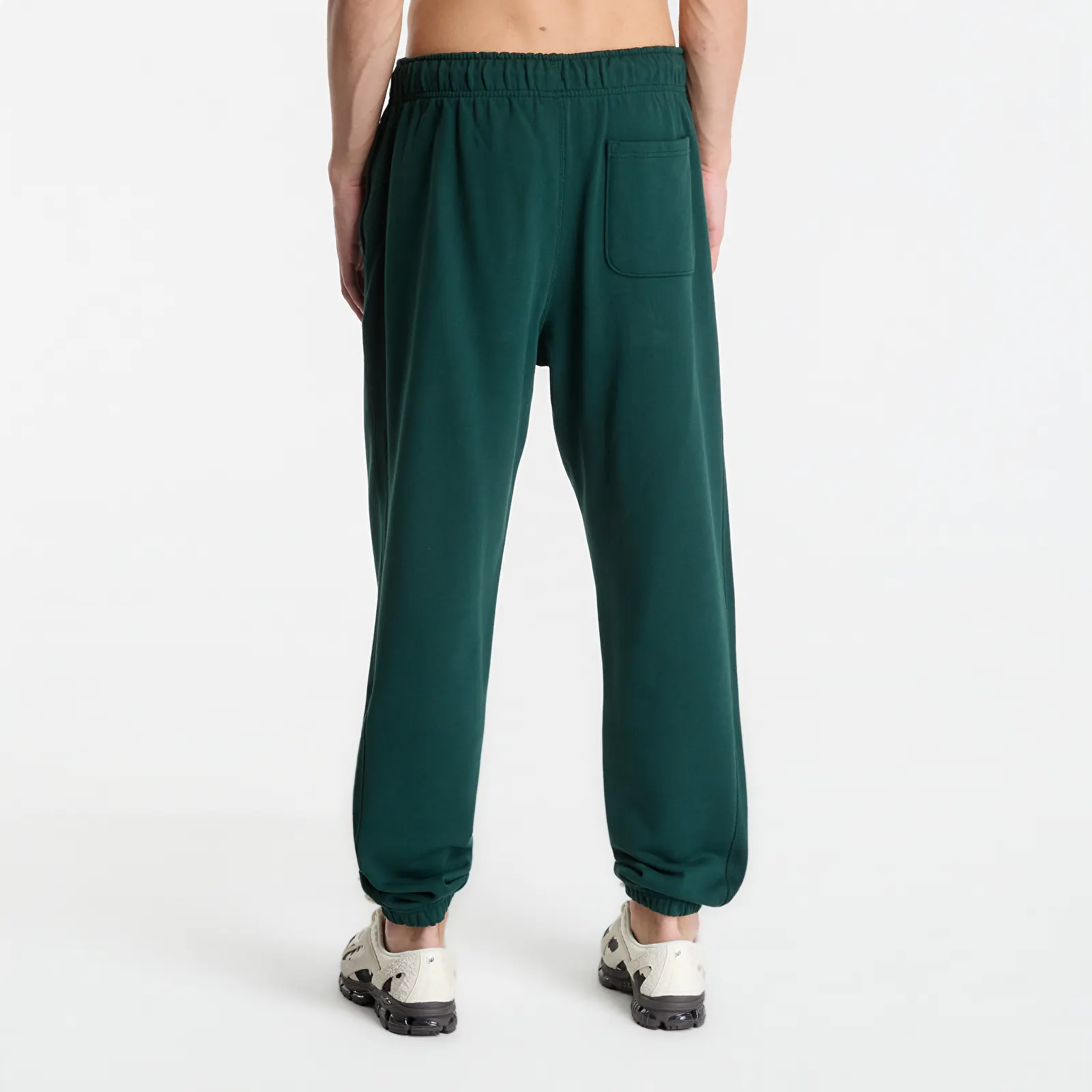 Spodnie dresowe New Balance Athletics French Terry Jogger Nordic Green