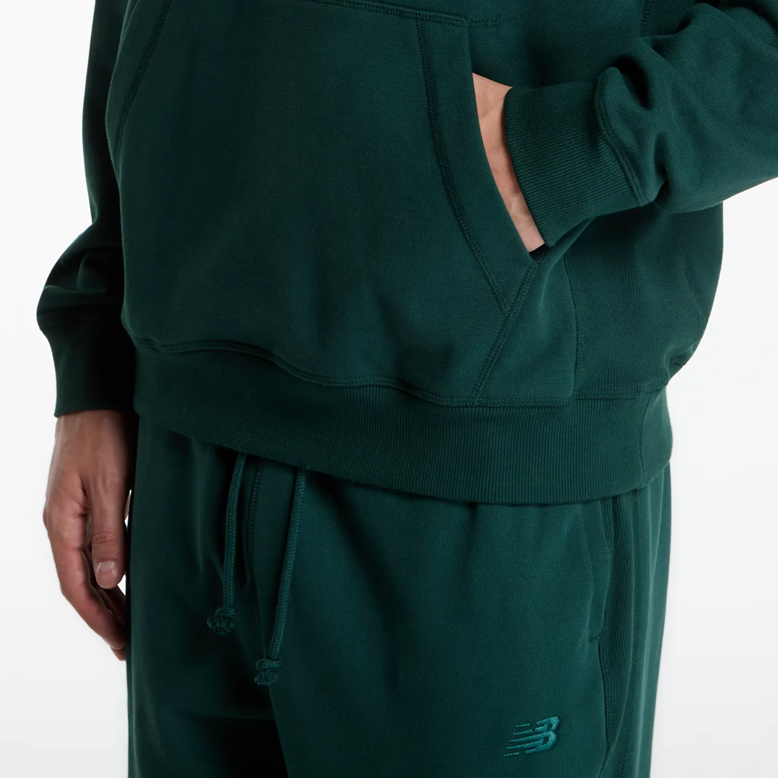 Hoodies and sweatshirts  New Balance Athletics French Terry Hoodie Nordic Green