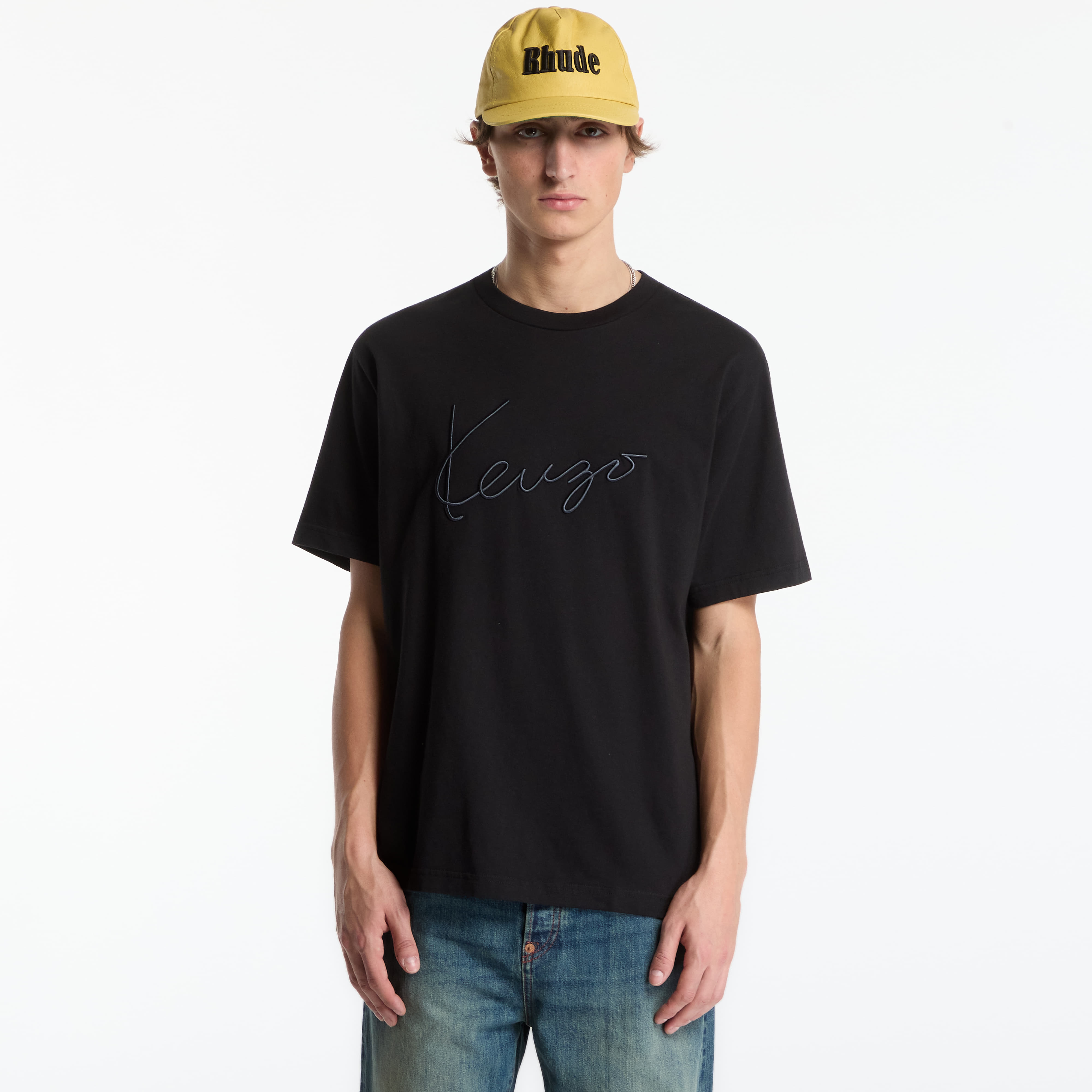 Тениска KENZO Gots Signature Classic T-Shirt Black XL