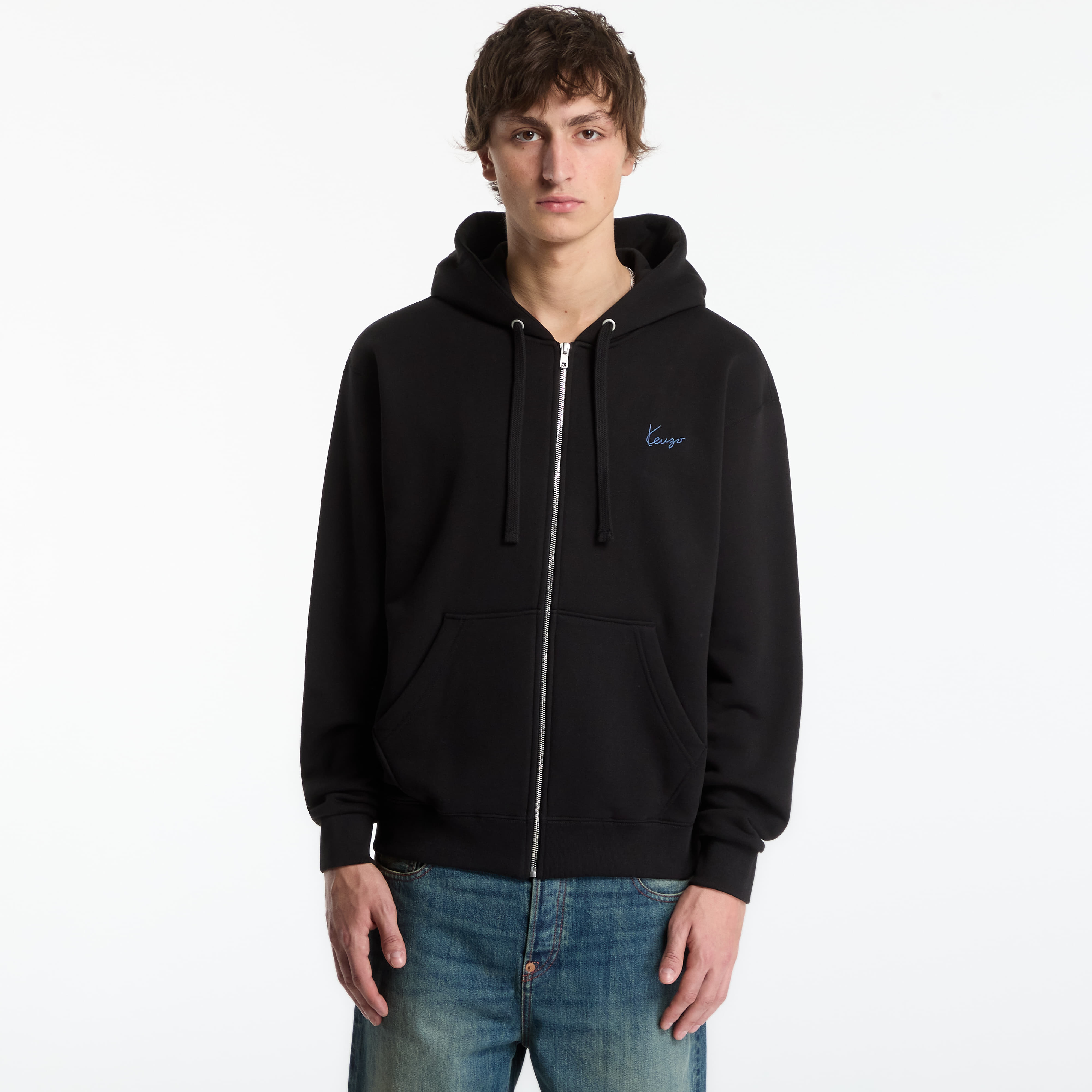Суитшърт KENZO Zip Up Hoodie Black XL