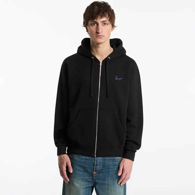 Толстовка KENZO Zip Up Hoodie Black
