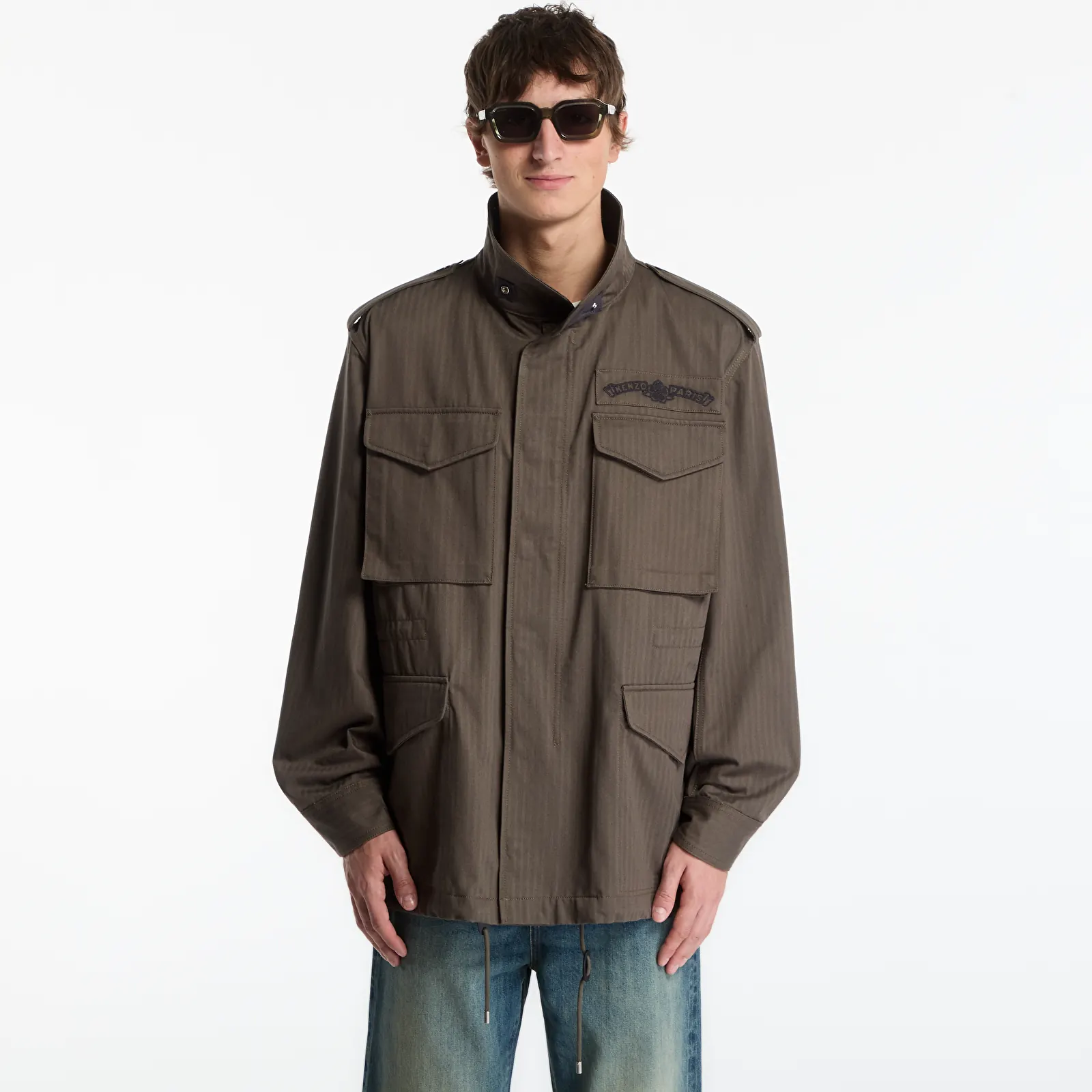 Анораци KENZO Parka Stone Grey