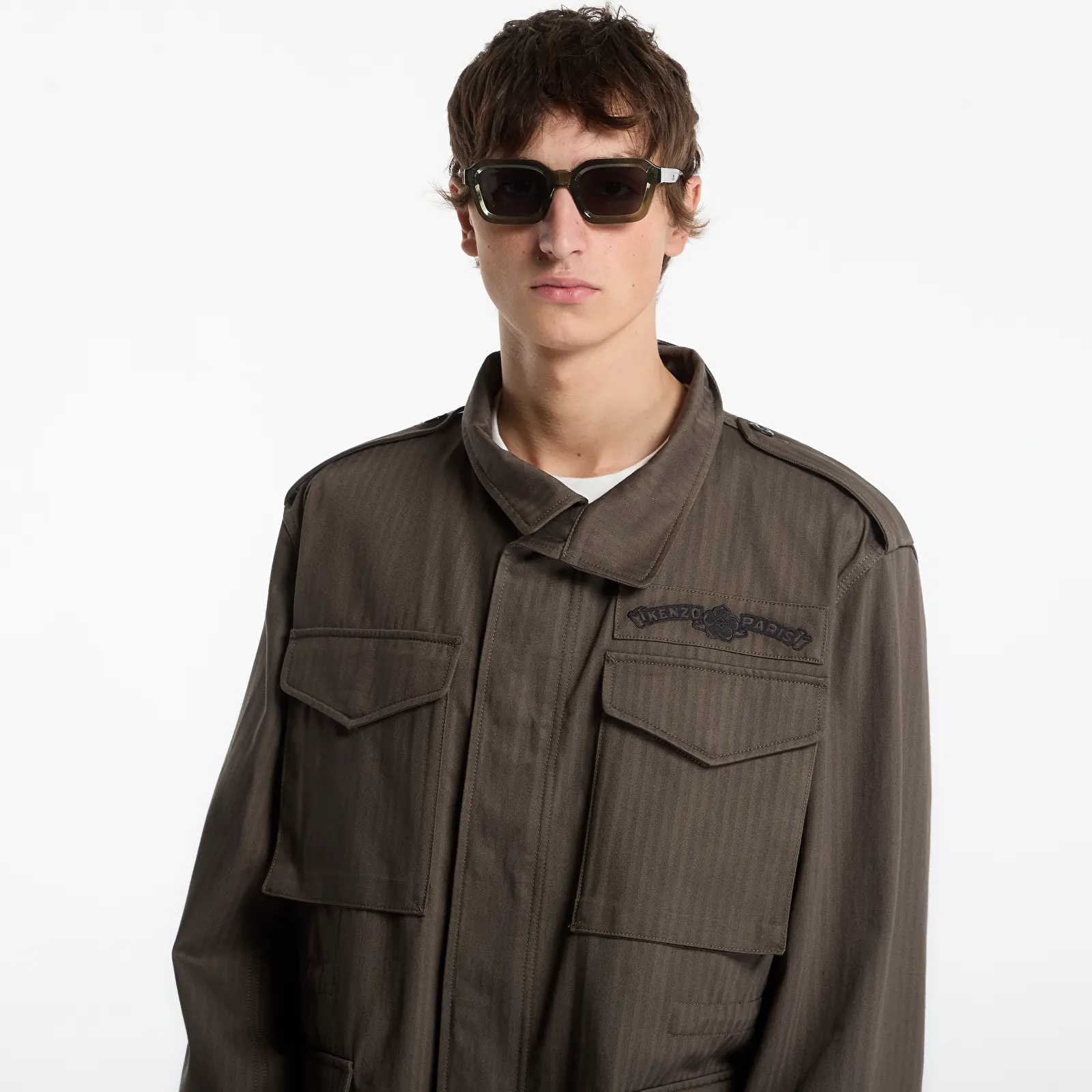 Анораци KENZO Parka Stone Grey