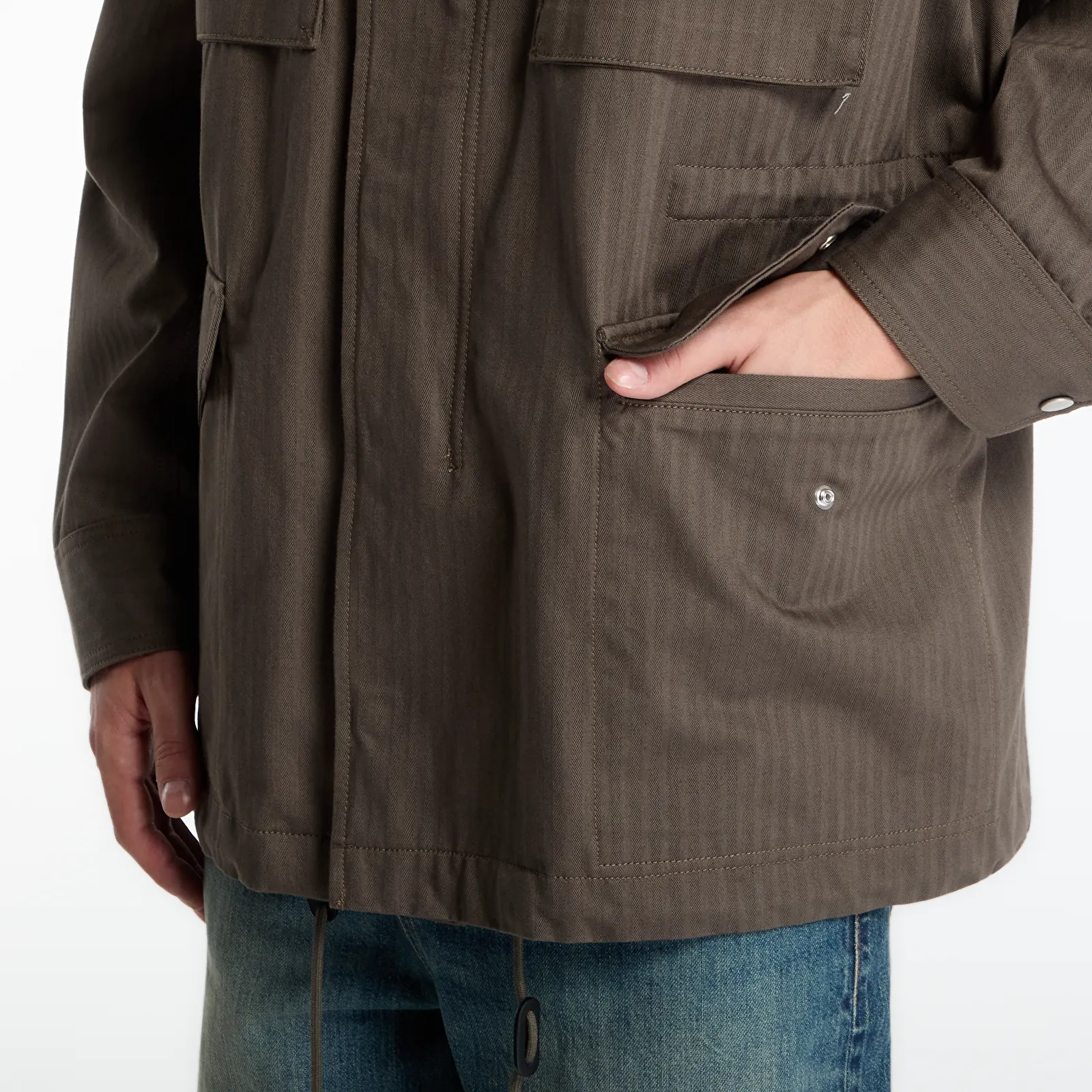 Анораци KENZO Parka Stone Grey