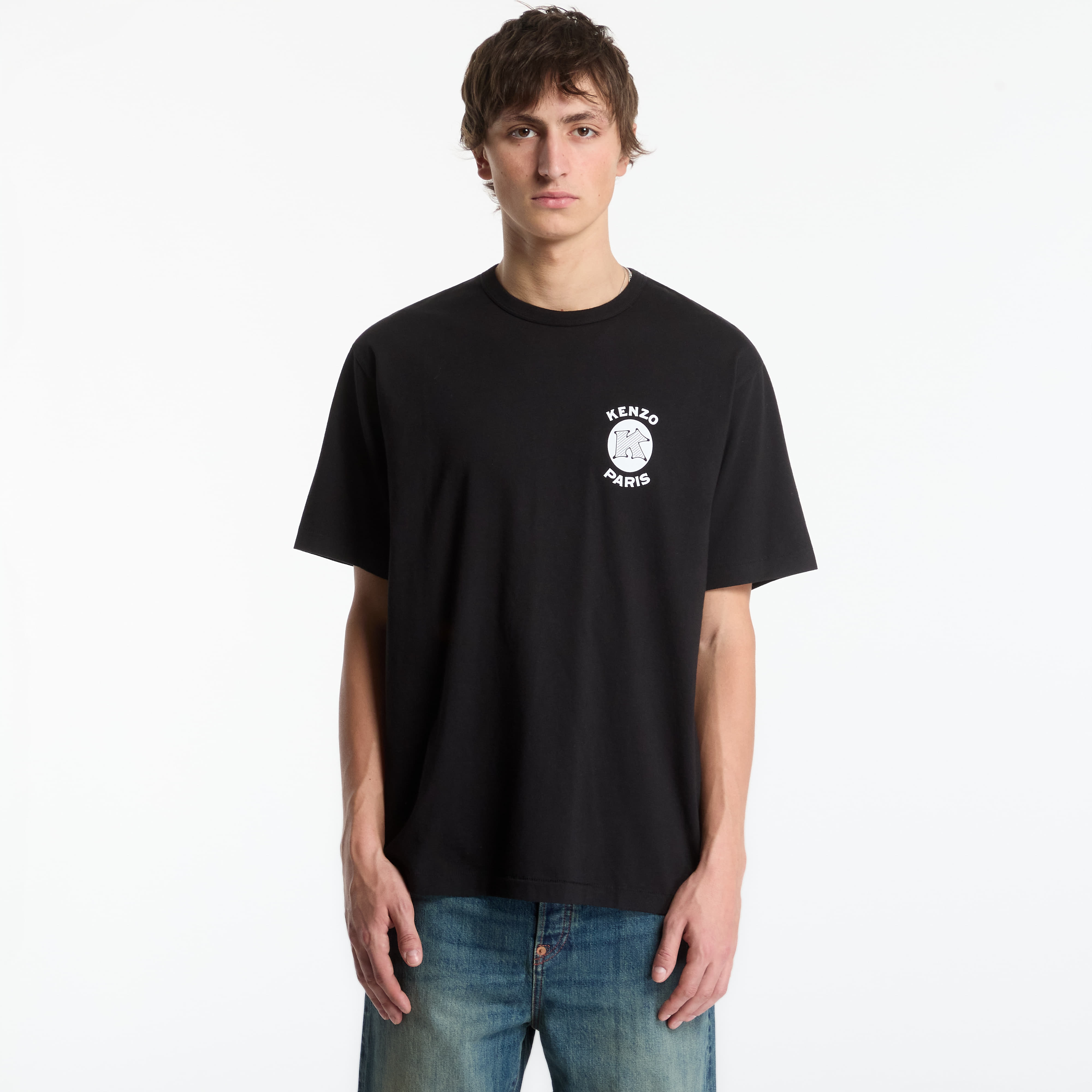 Тениска KENZO Gots Paris Emblem Classic T-Shirt Black M