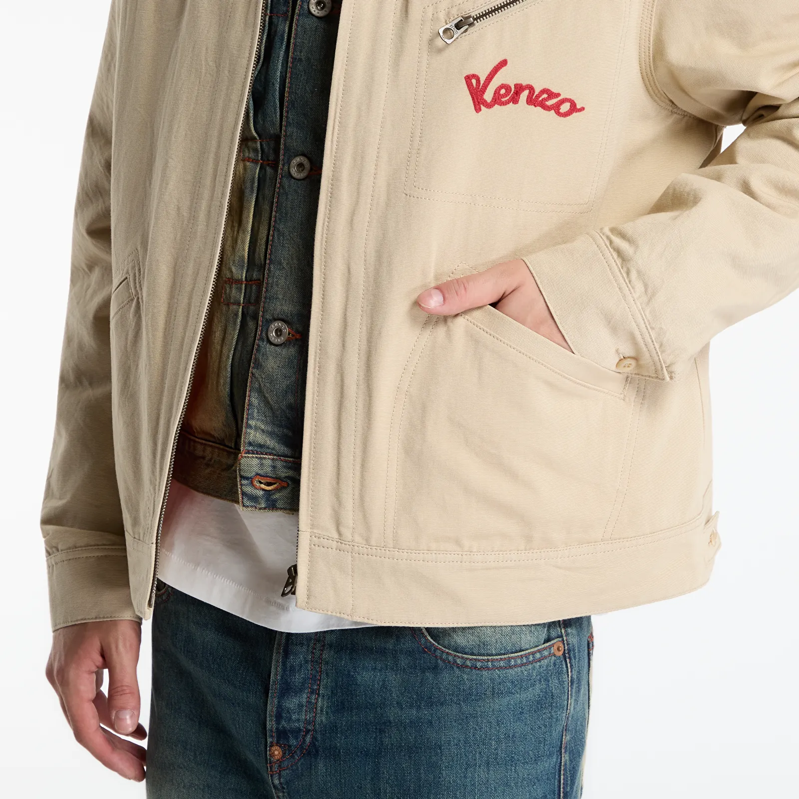 Jakker KENZO Blouson Beige