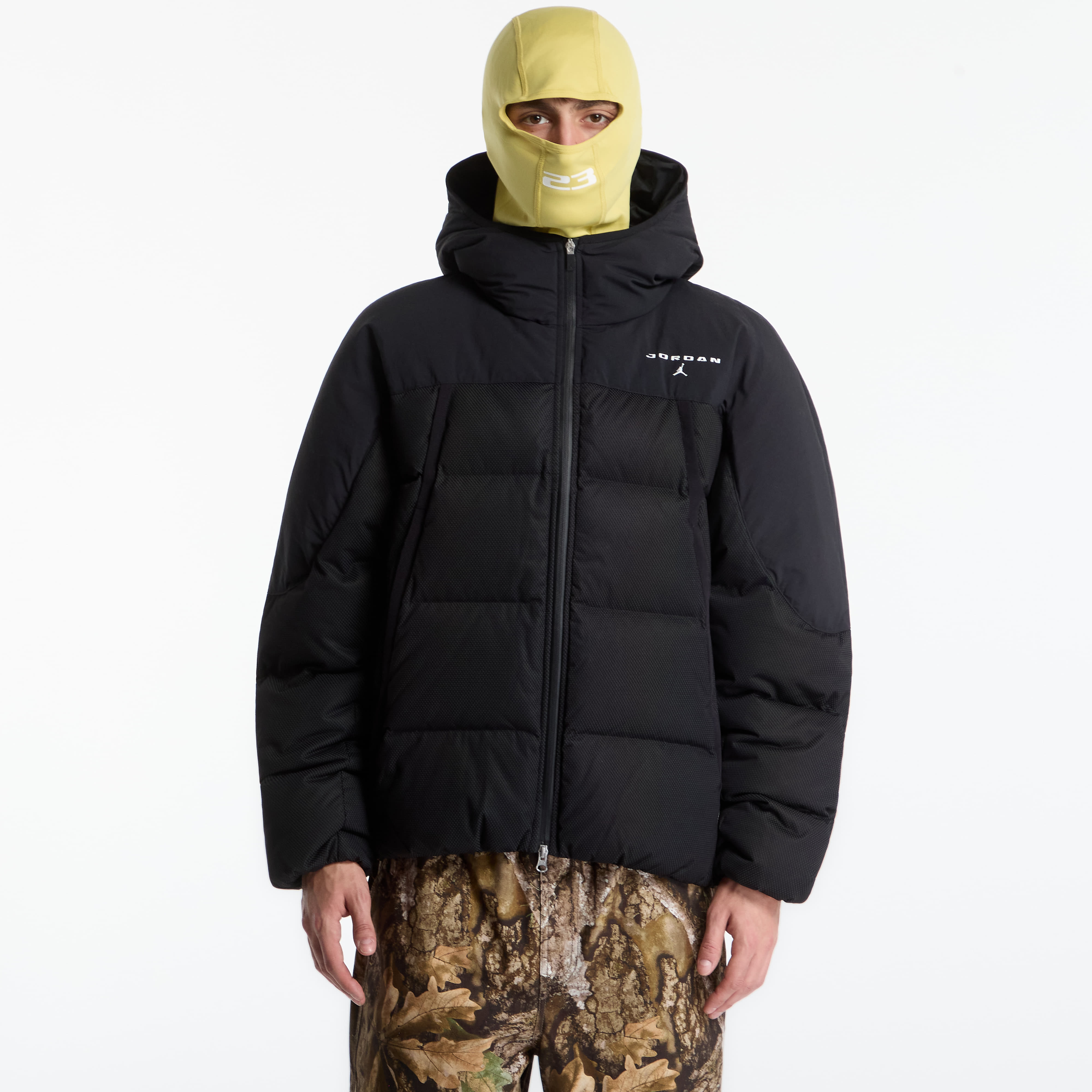 Jacket Jordan Flight Mountainside Puffer Jacket Black/ Celery/ Bright Citron M