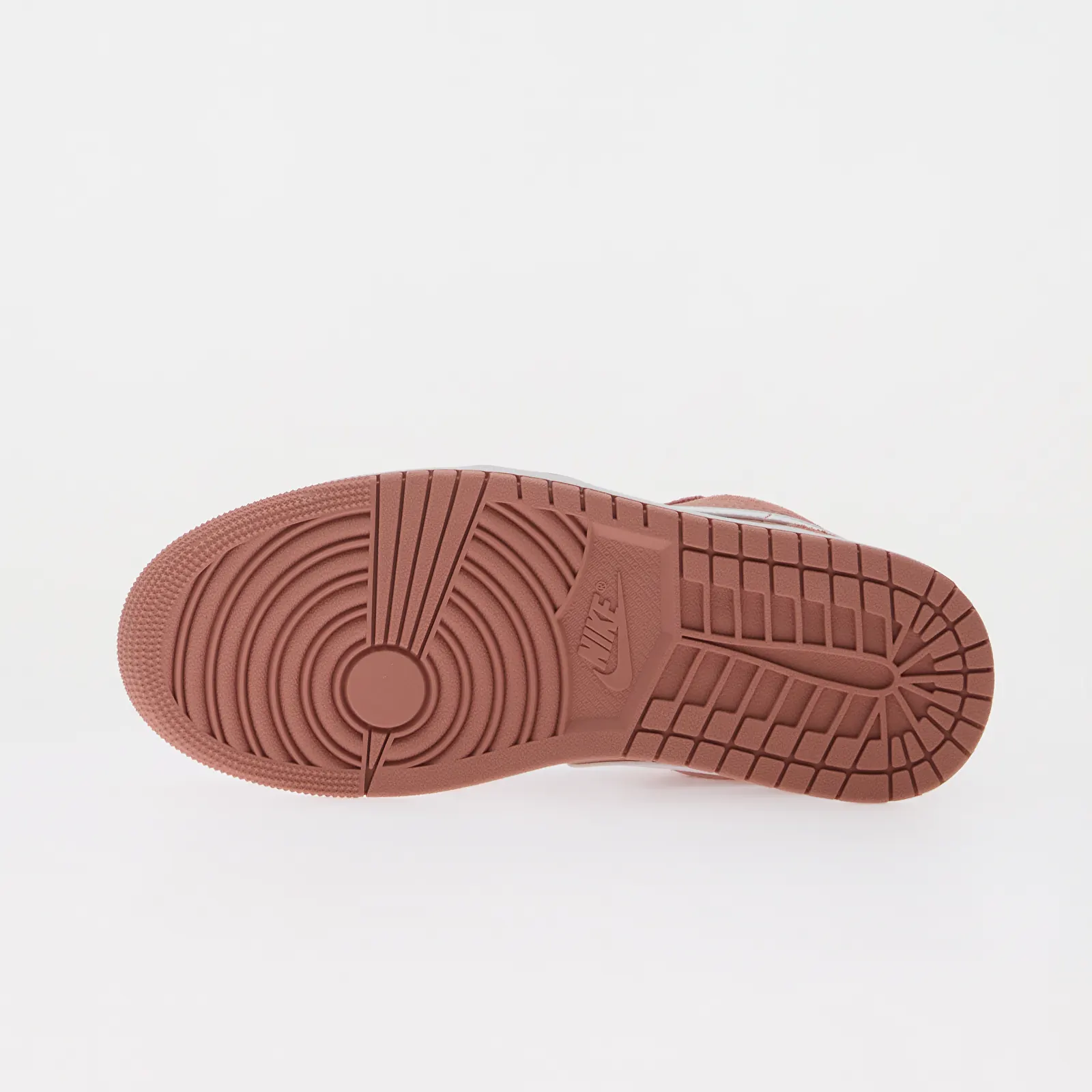 Женские кроссовки Air Jordan 1 Low Rust Pink/ White-Rust Pink