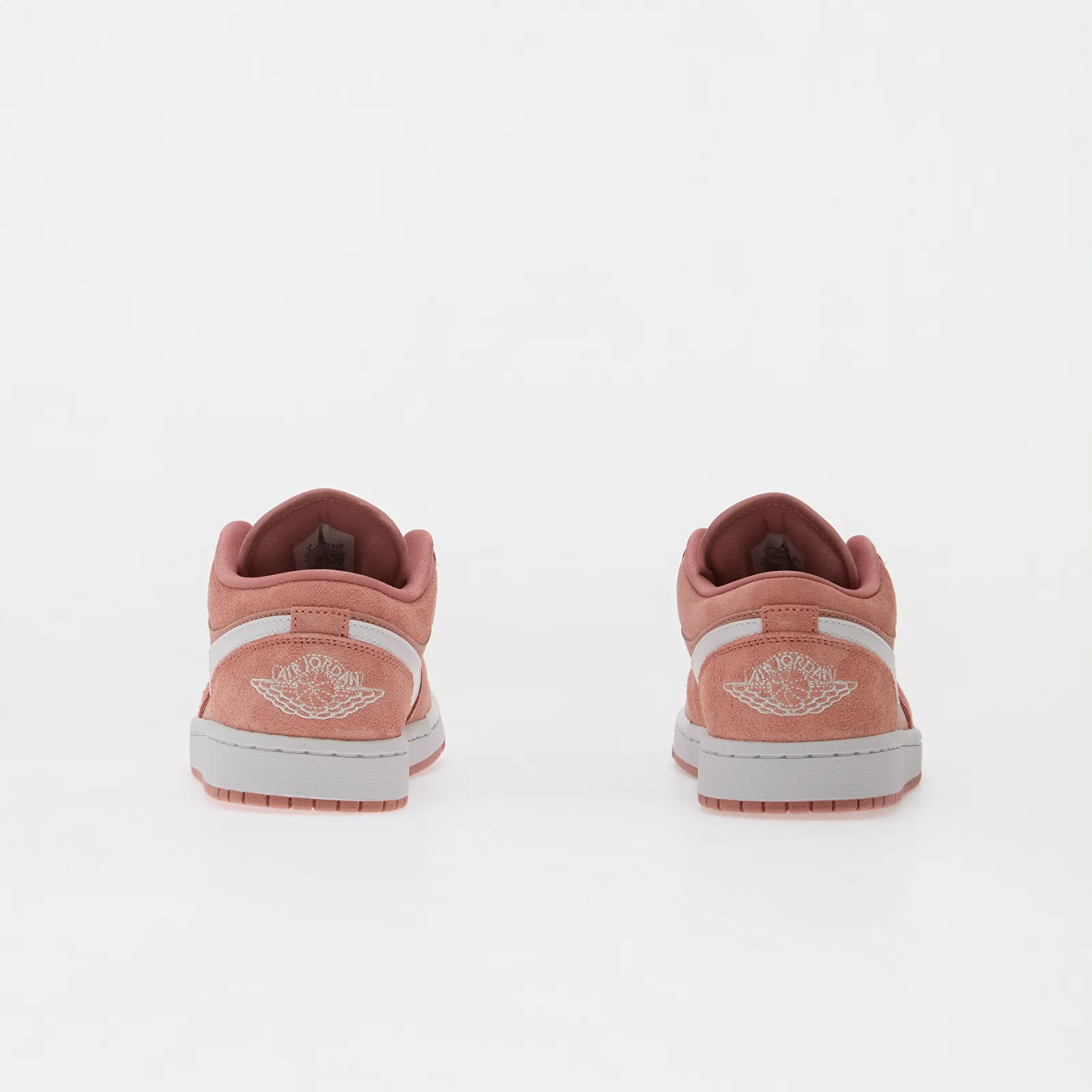 Женские кроссовки Air Jordan 1 Low Rust Pink/ White-Rust Pink