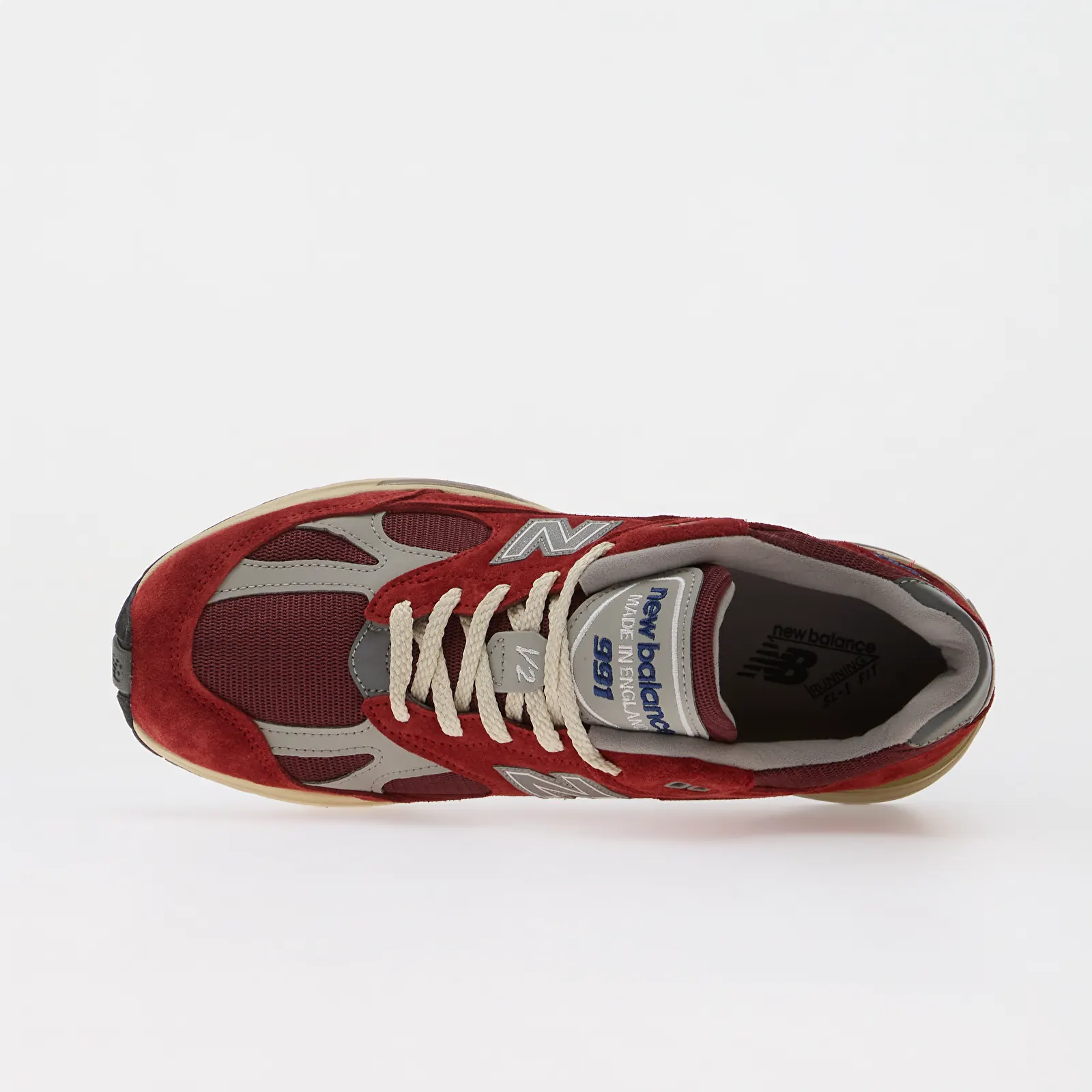 Vyriška avalynė New Balance 991 Made in USA Karanda Red/ Cordovan/ Harbor Mist