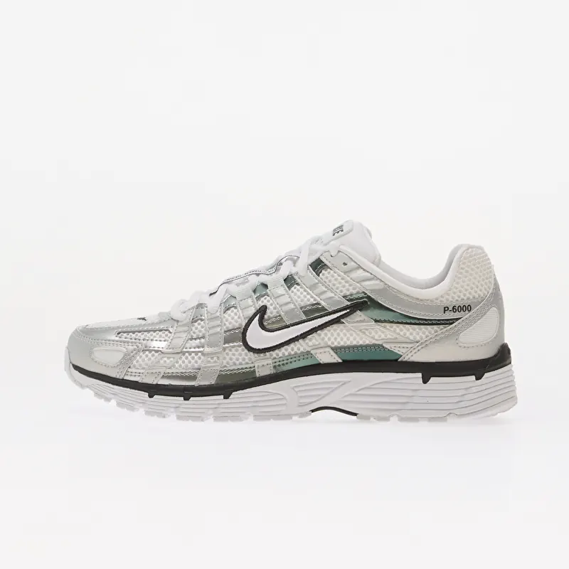 Nike P-6000 White/ White-Off White-Dk Smoke Grey