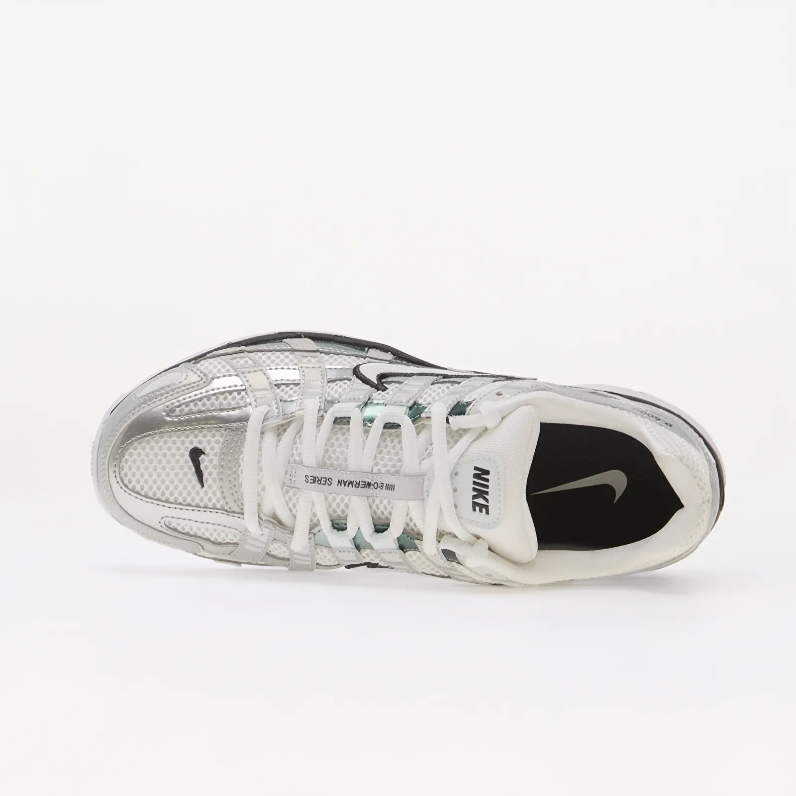 Chaussures et baskets femme Nike P-6000 White/ White-Off White-Dk Smoke Grey