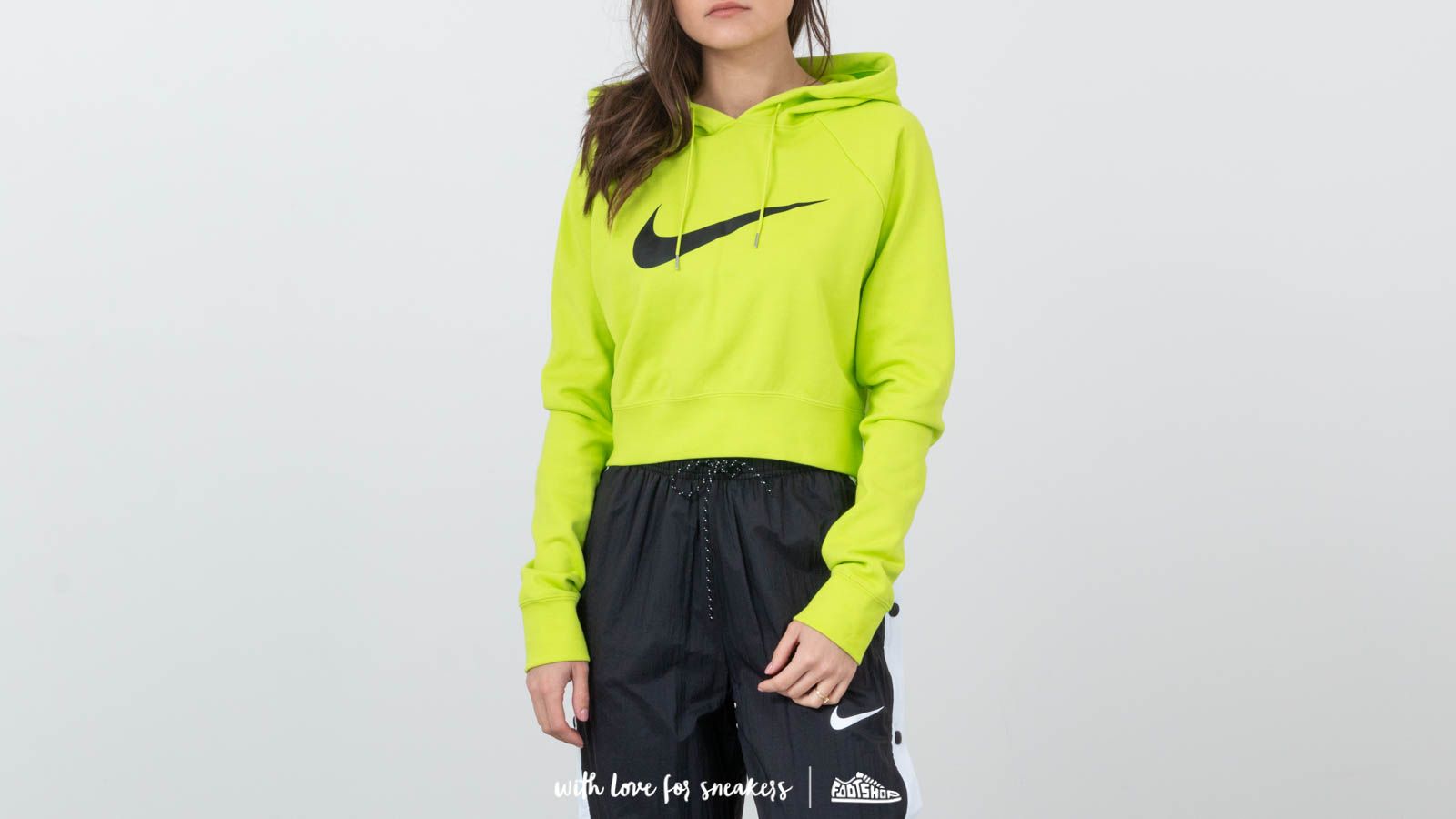 Felpa crop nike discount
