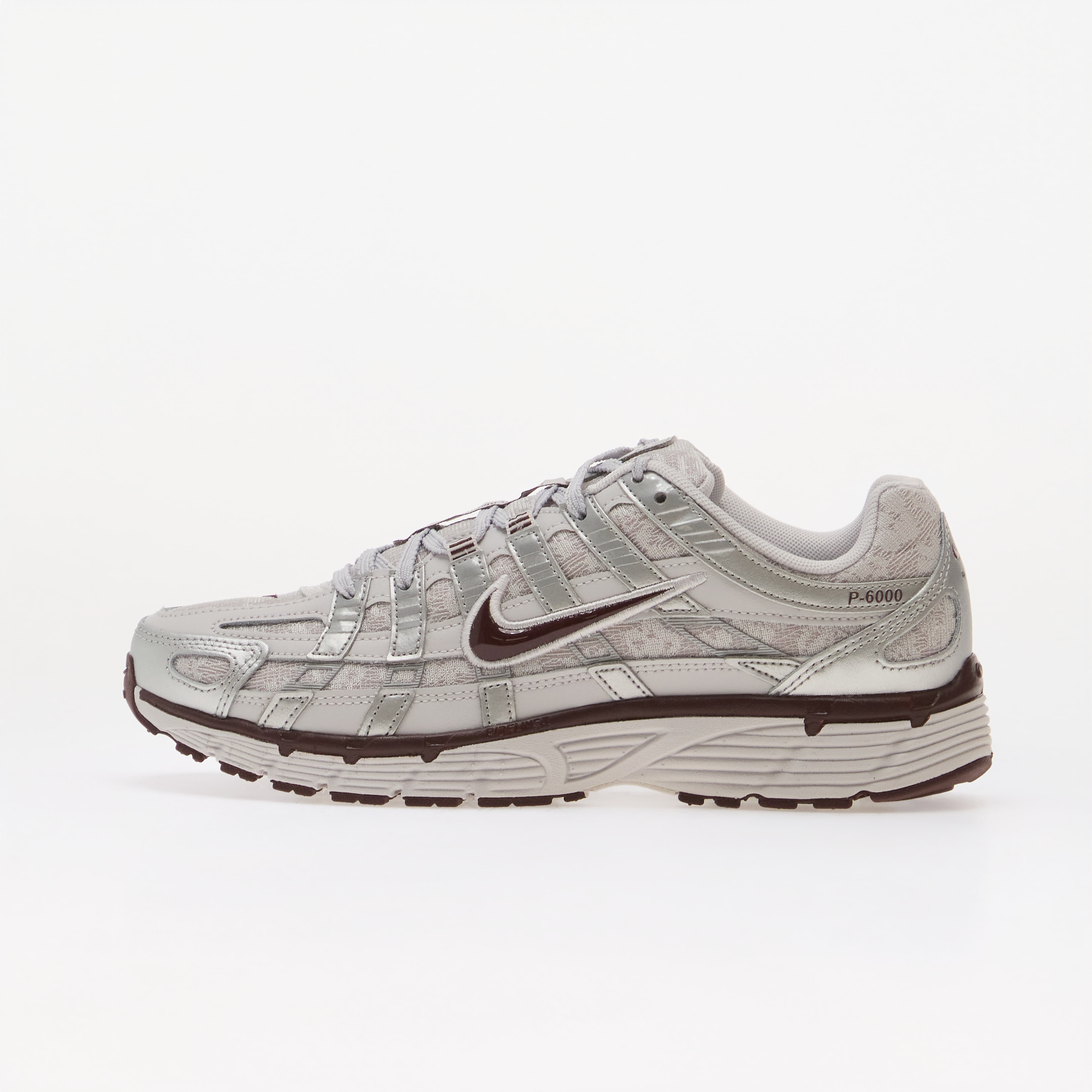 Сникърси Nike P-6000 Vast Grey/ Burgundy Crush-Metallic Silver EUR 40.5
